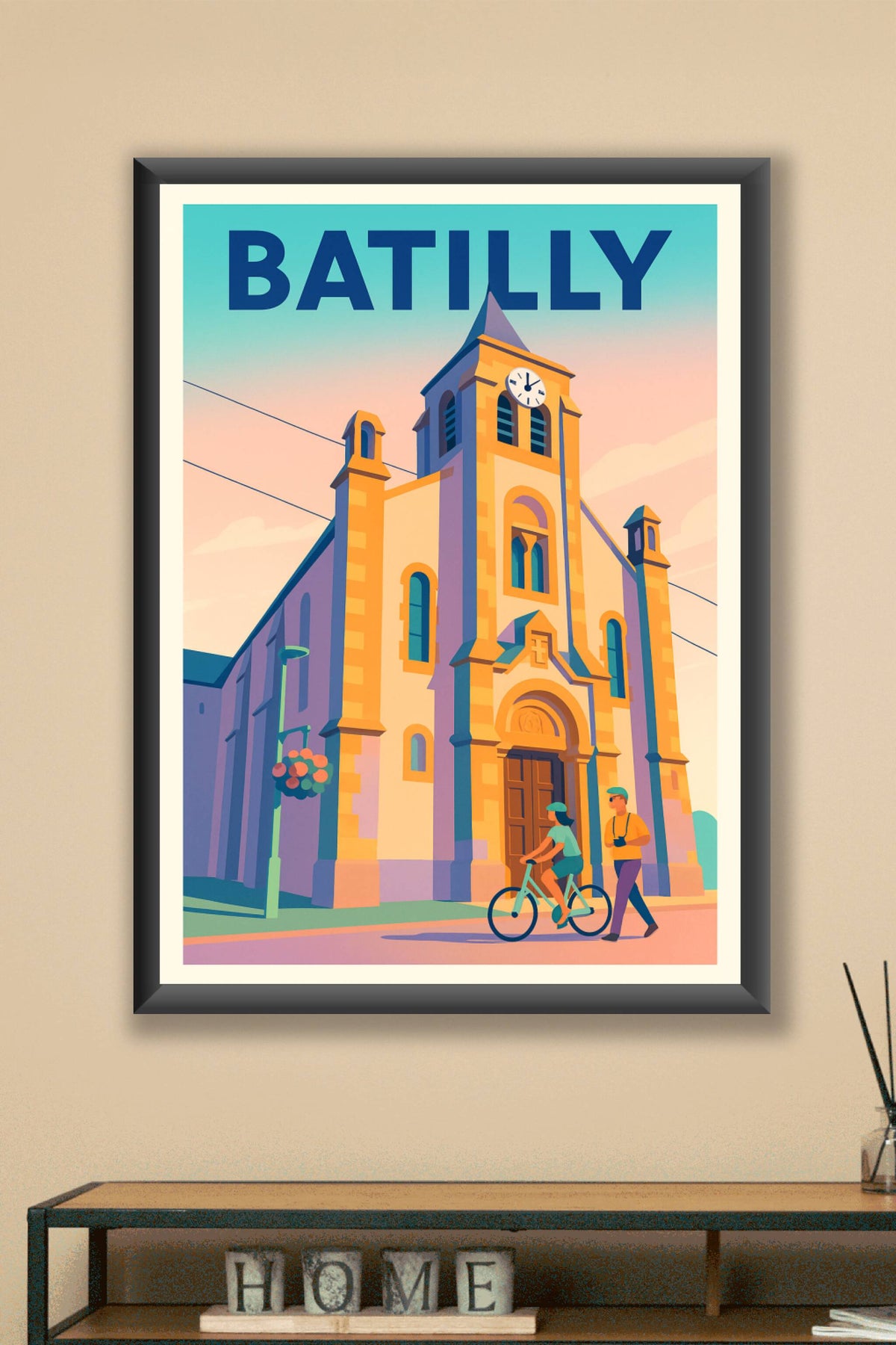 Affiche de Batilly - Charme et sérénité à l'heure dorée