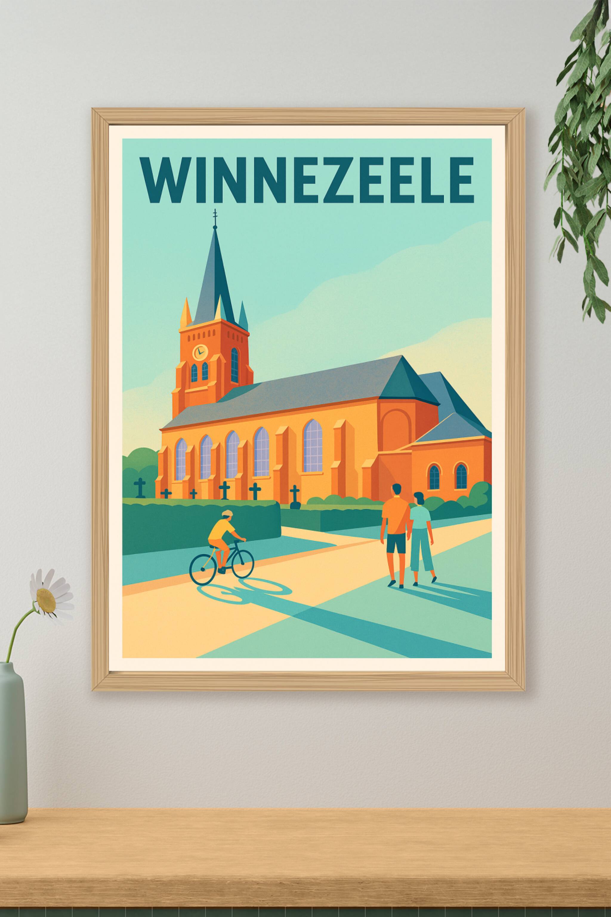 Affiche de Winnezeele - Charme et Sérénité en Nord