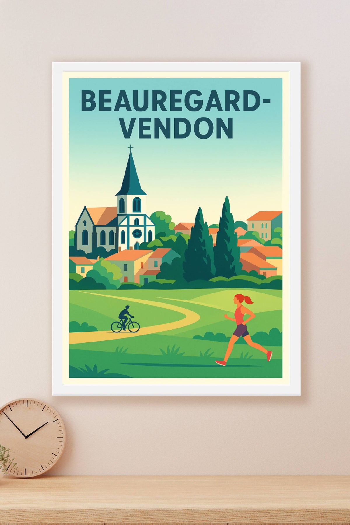 Affiche de Beauregard-Vendon - Nature et charme au rythme du sport