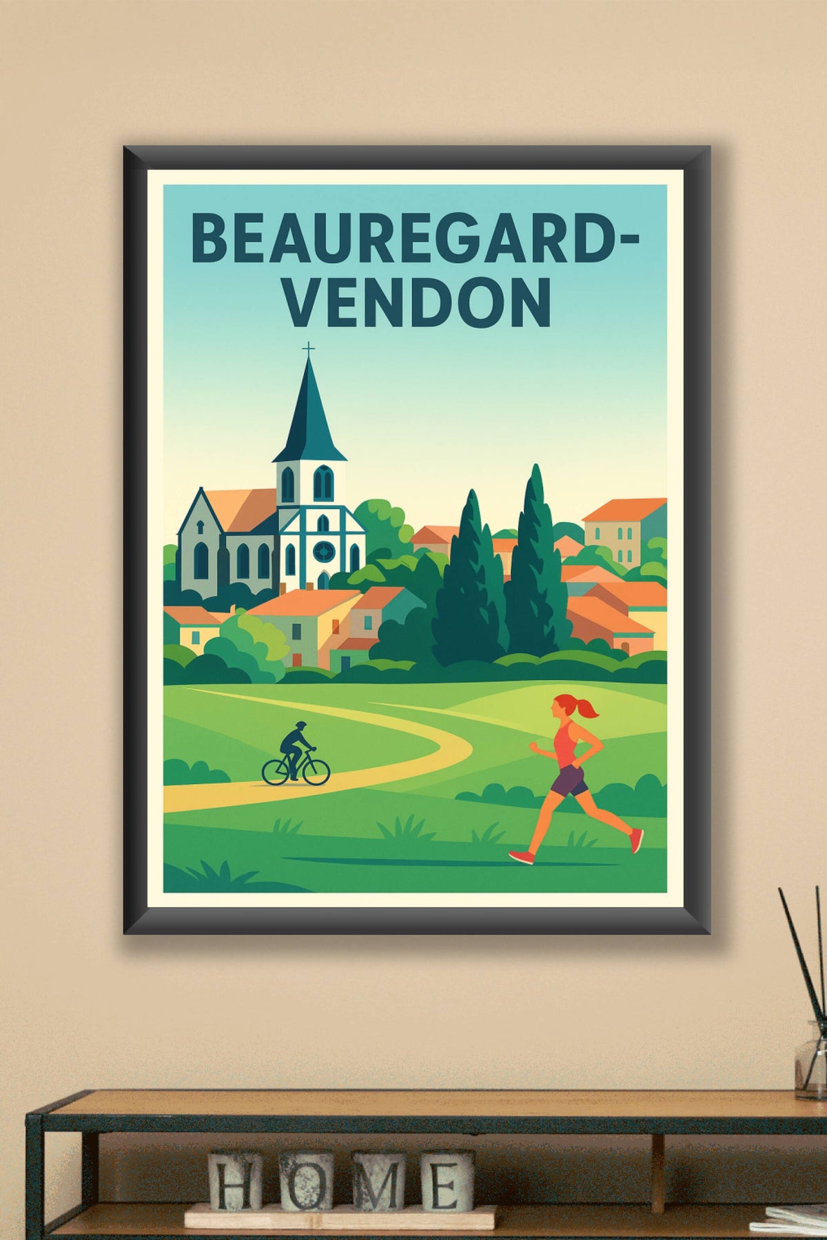 Affiche de Beauregard-Vendon - Nature et charme au rythme du sport