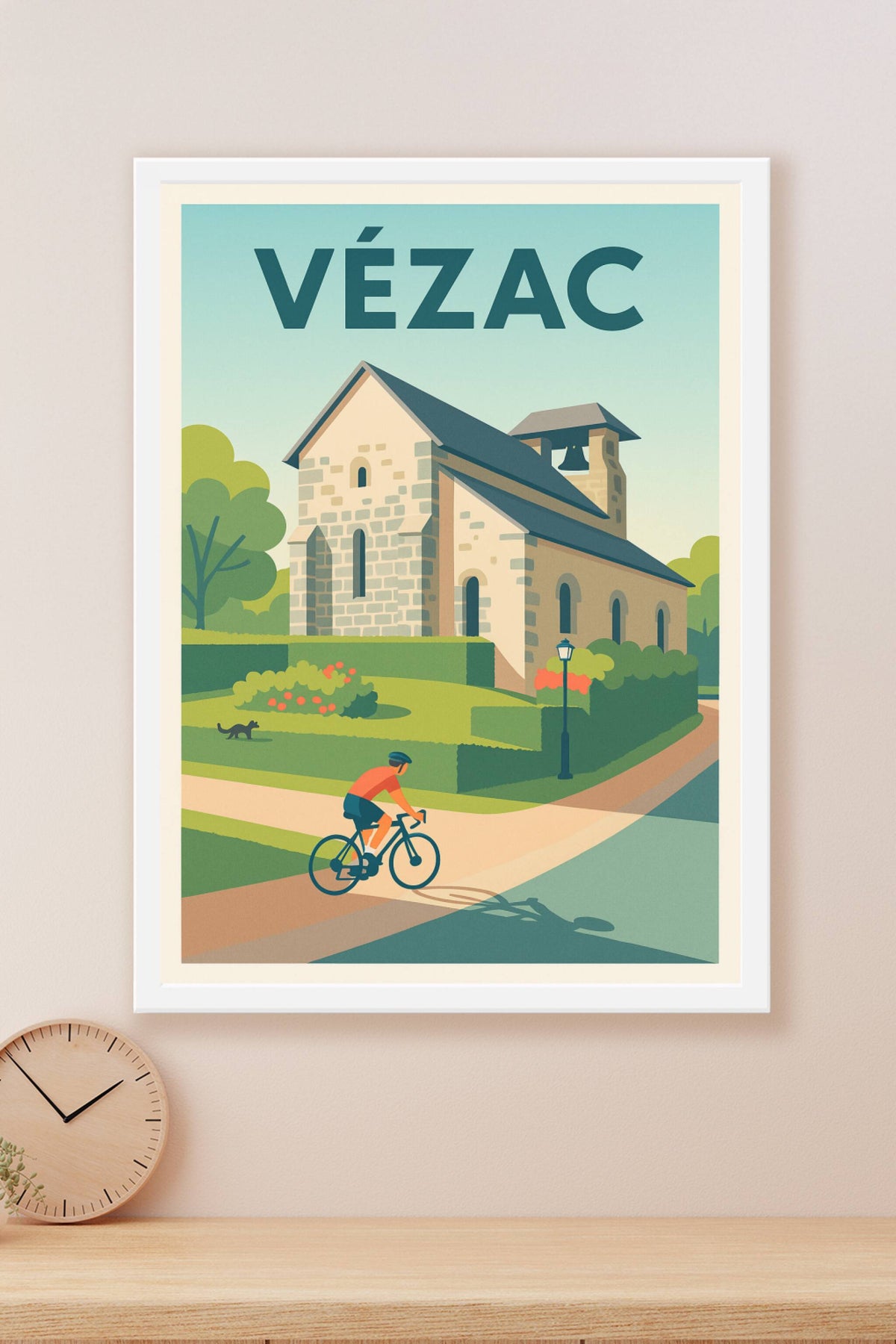 Affiche de Vézac - Charme et sérénité en Périgord