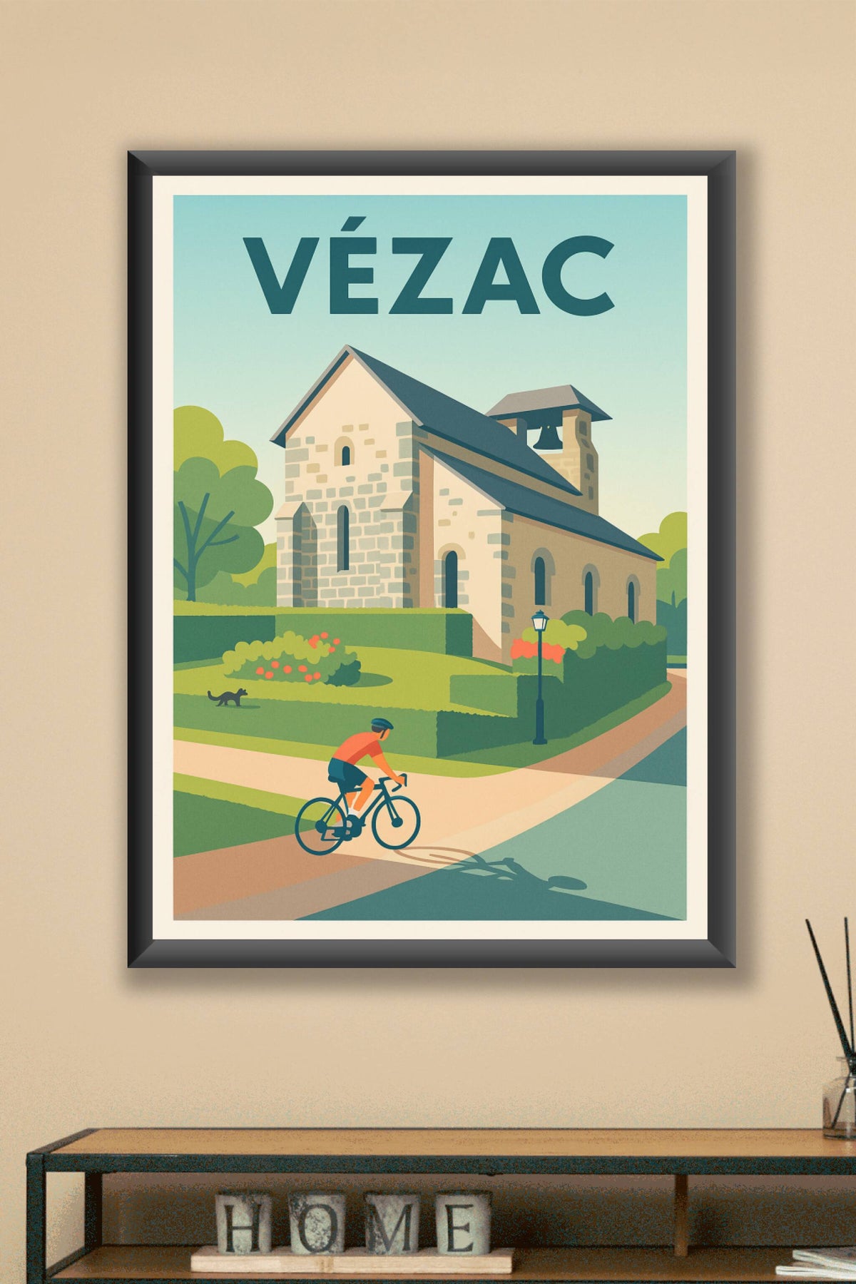 Affiche de Vézac - Charme et sérénité en Périgord