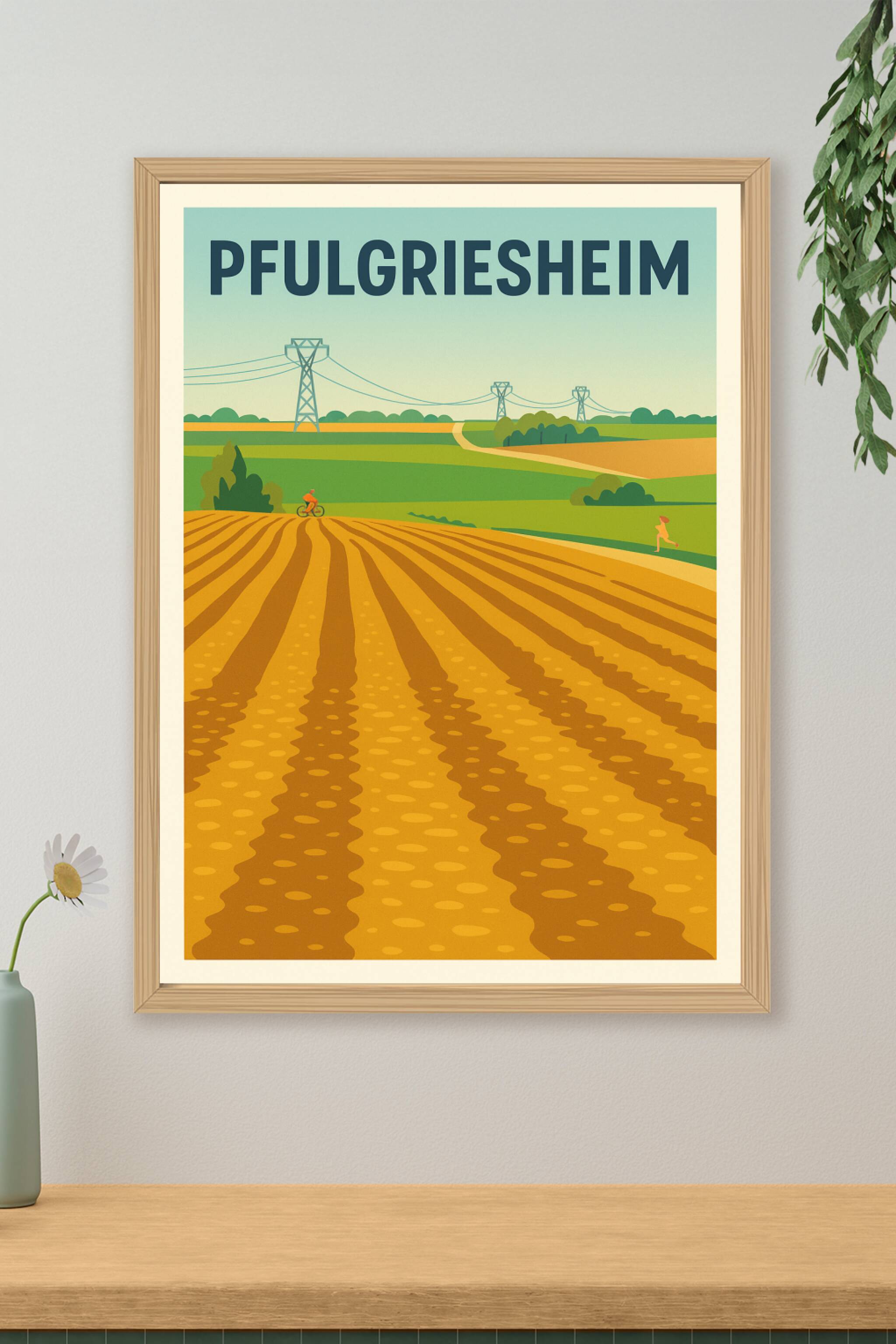 Affiche de Pfulgriesheim - Charme bucolique et nature préservée