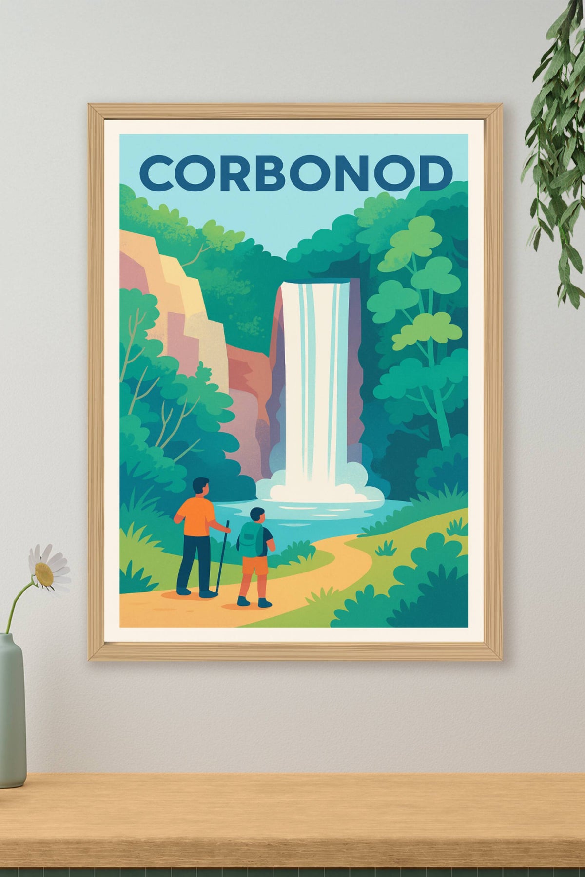 Affiche de Corbonod - Escapade nature au cœur des cascades