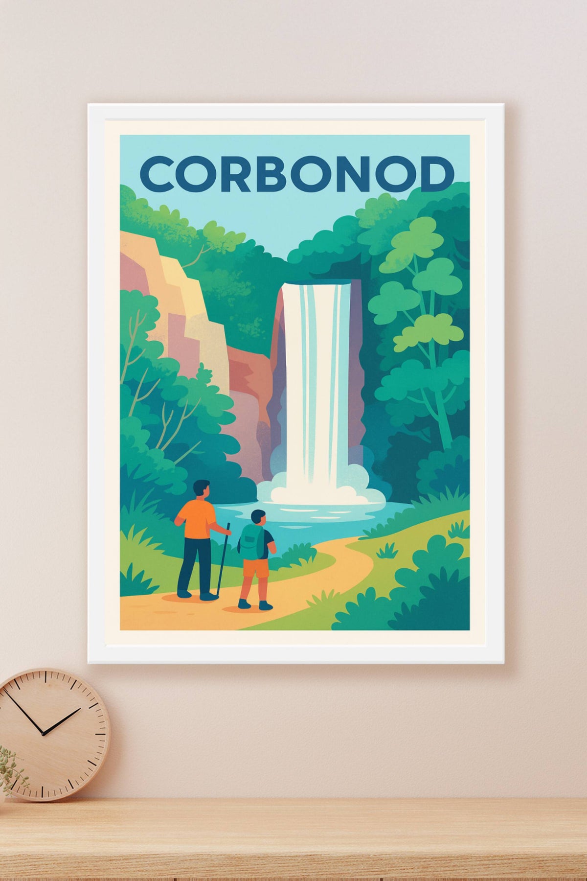 Affiche de Corbonod - Escapade nature au cœur des cascades