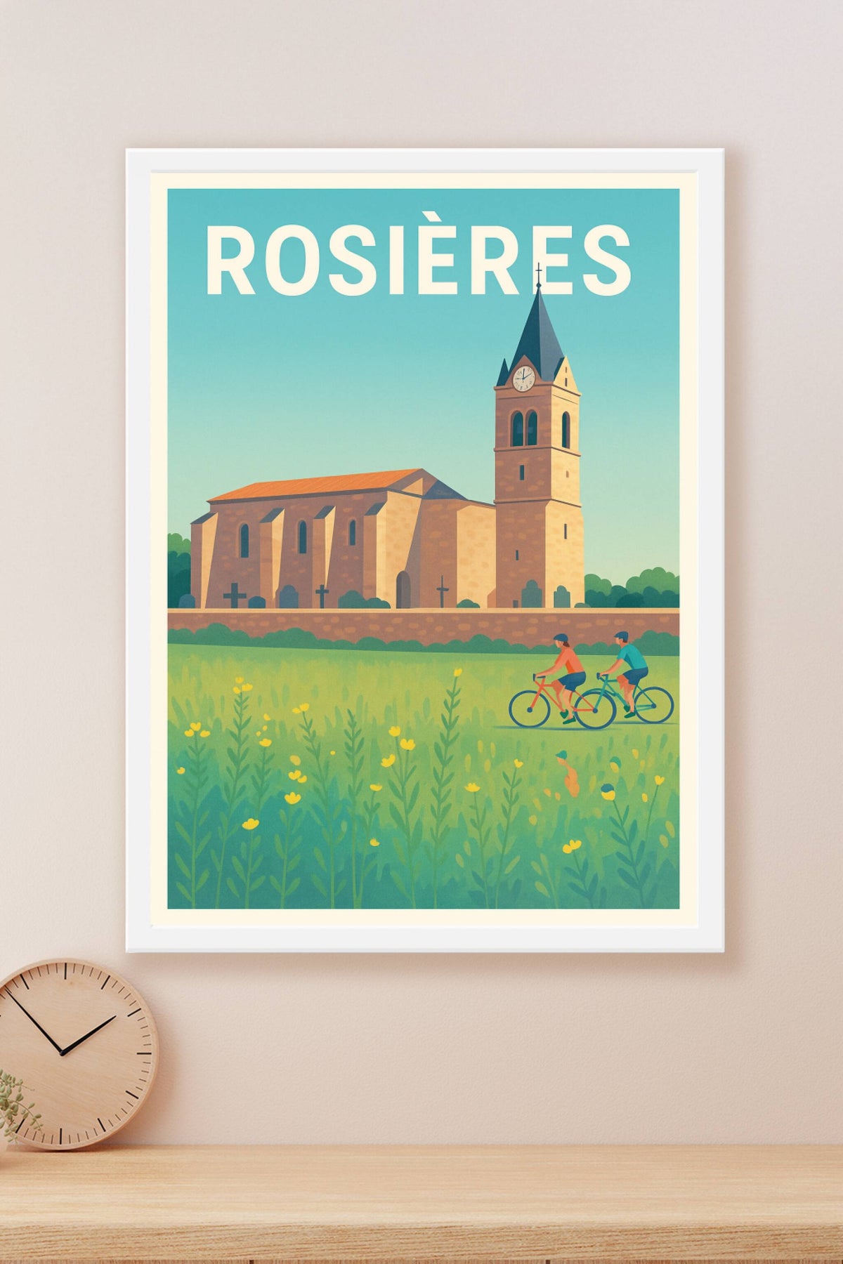 Affiche de Rosières - Charme et sérénité au cœur de la campagne