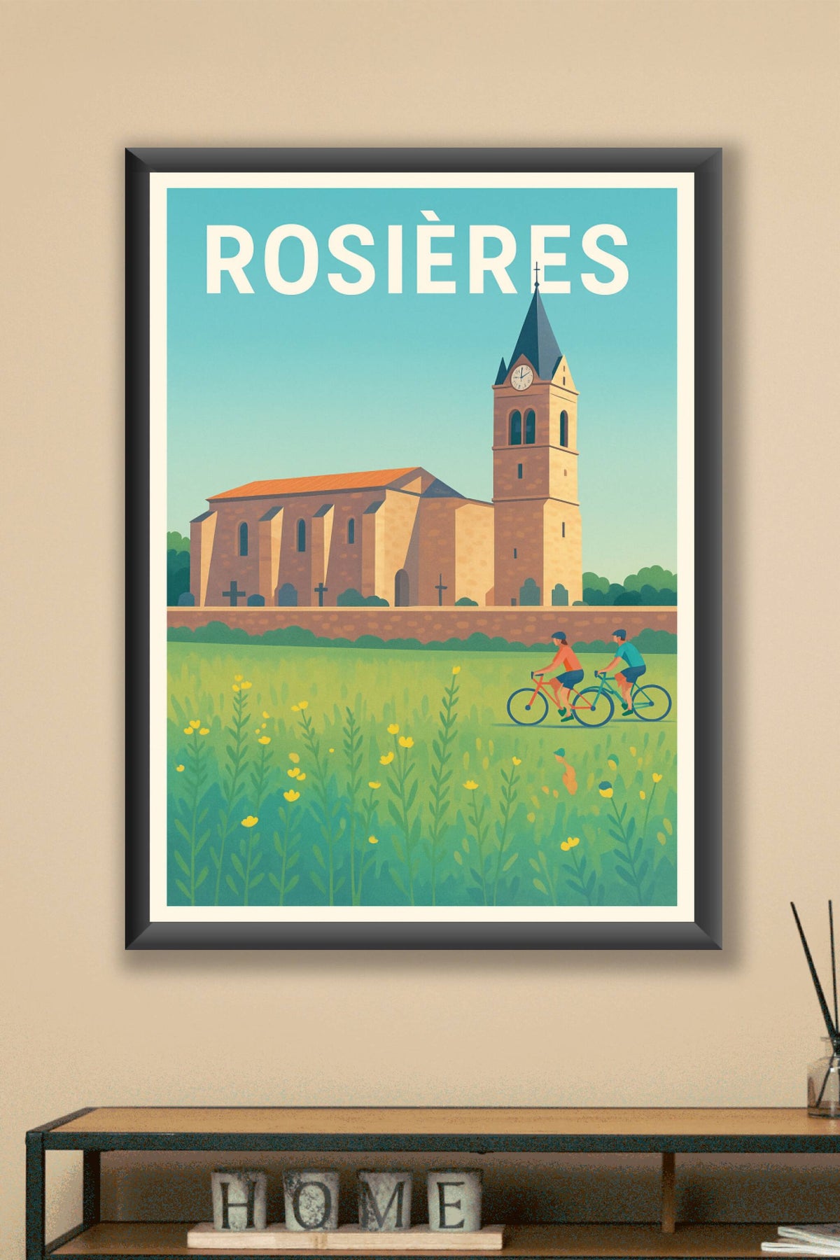 Affiche de Rosières - Charme et sérénité au cœur de la campagne