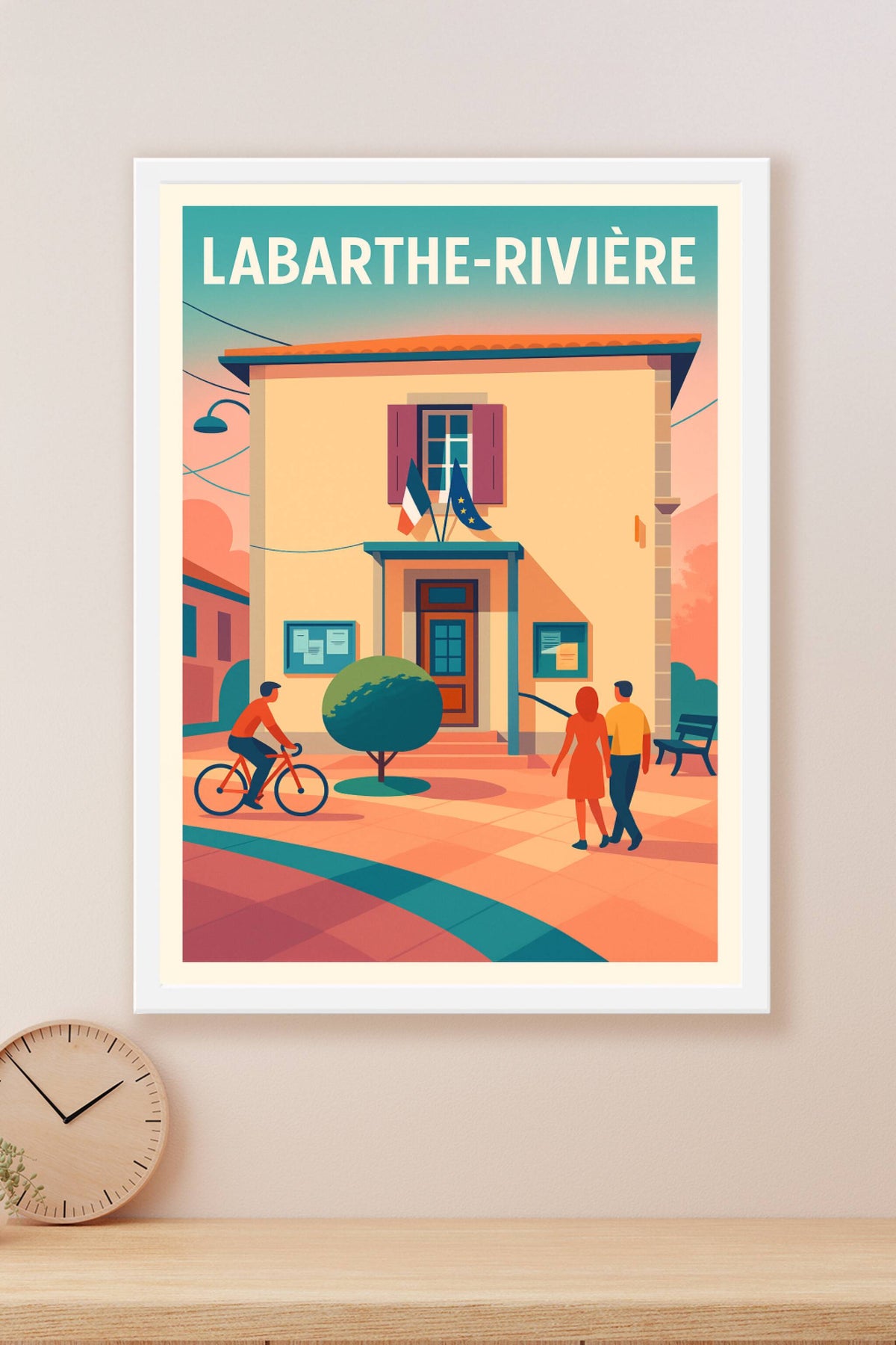 Affiche de Labarthe-Rivière - Un coin de charme au cœur de la vie locale