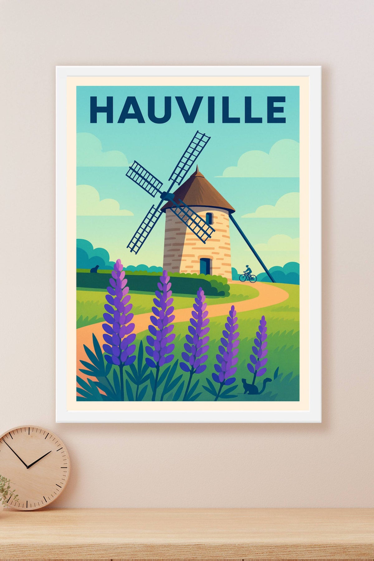 Affiche de Hauville - Charme bucolique et vent d'histoire