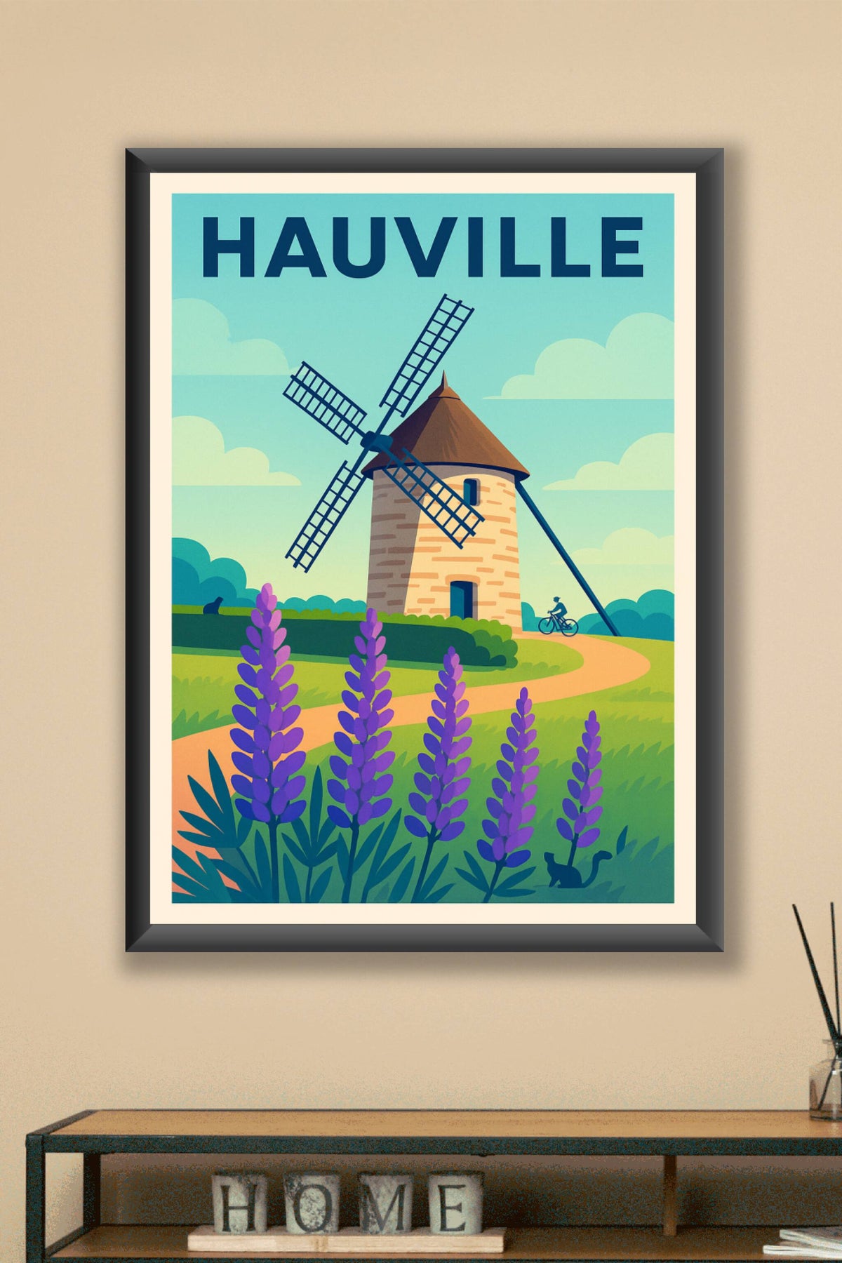 Affiche de Hauville - Charme bucolique et vent d'histoire