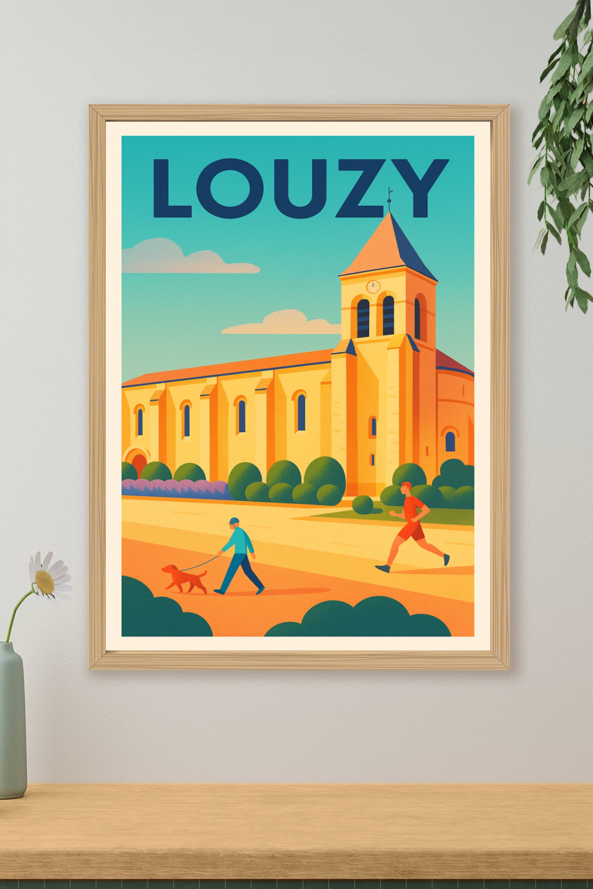 Affiche de Louzy - Charme et Sérénité au Coeur de la Ville