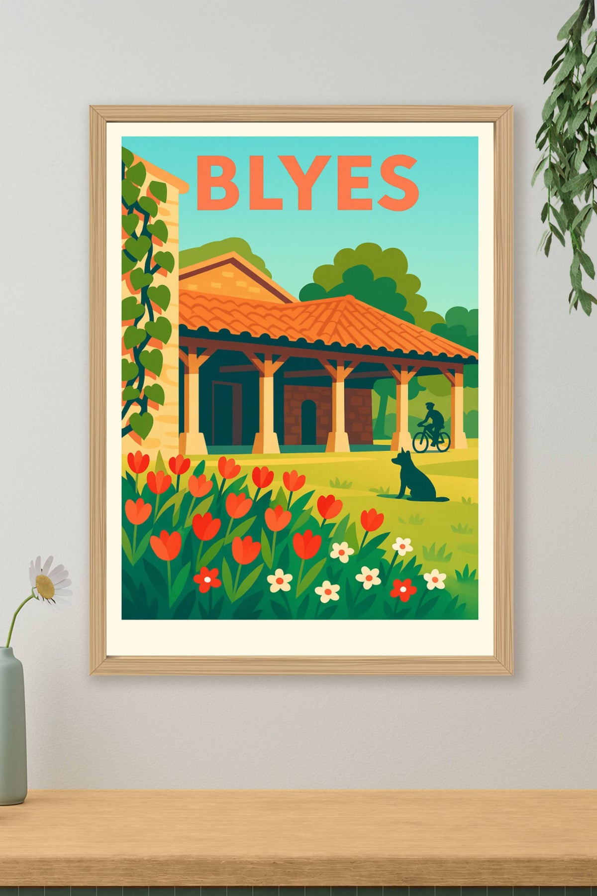 Affiche de Blyes - Charme bucolique et douceur de vivre