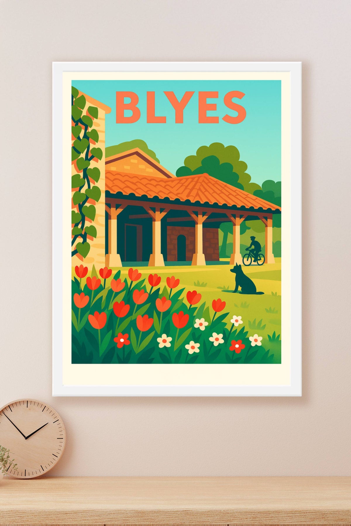 Affiche de Blyes - Charme bucolique et douceur de vivre