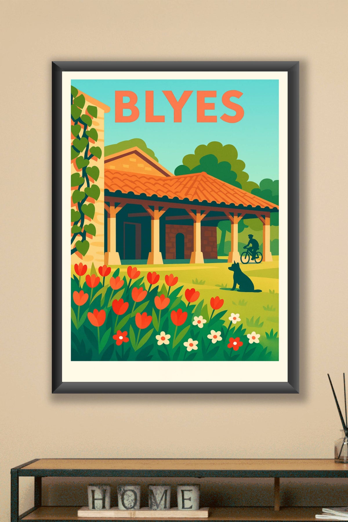 Affiche de Blyes - Charme bucolique et douceur de vivre