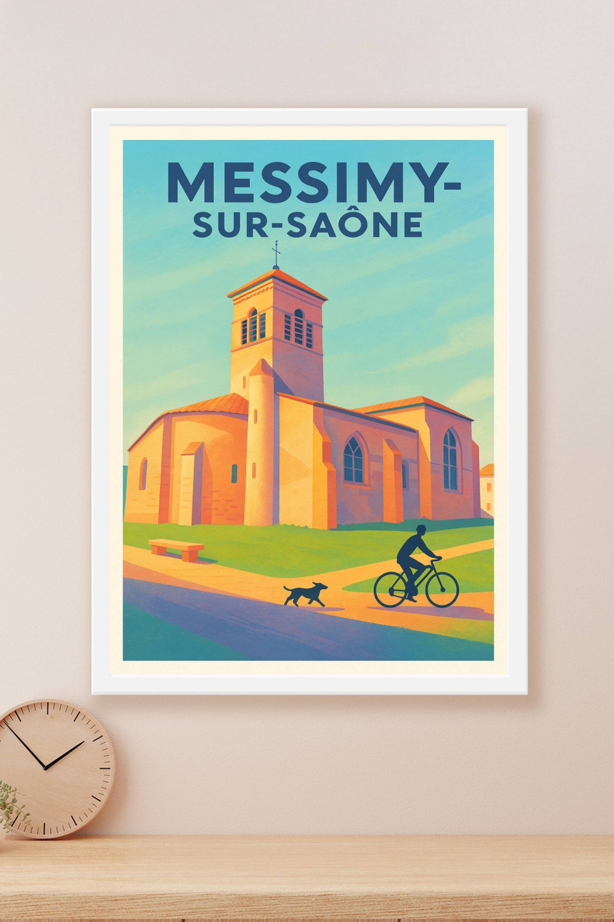 Affiche de Messimy-sur-Saône - Charme et sérénité au fil de l'eau