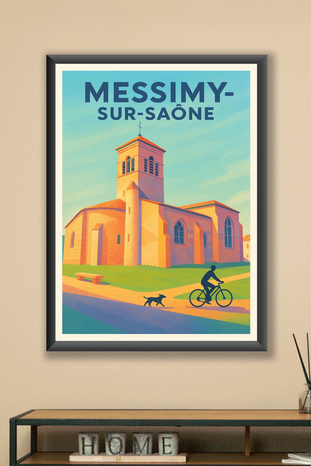 Affiche de Messimy-sur-Saône - Charme et sérénité au fil de l'eau