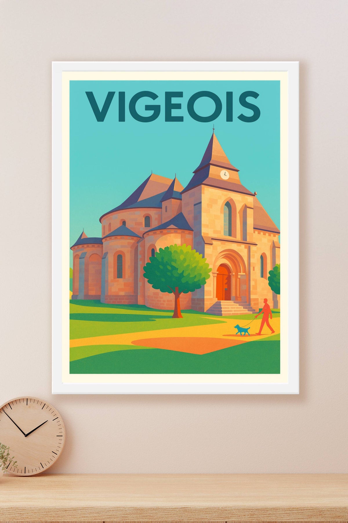 Affiche de Vigeois - Charme et sérénité d'un village authentique