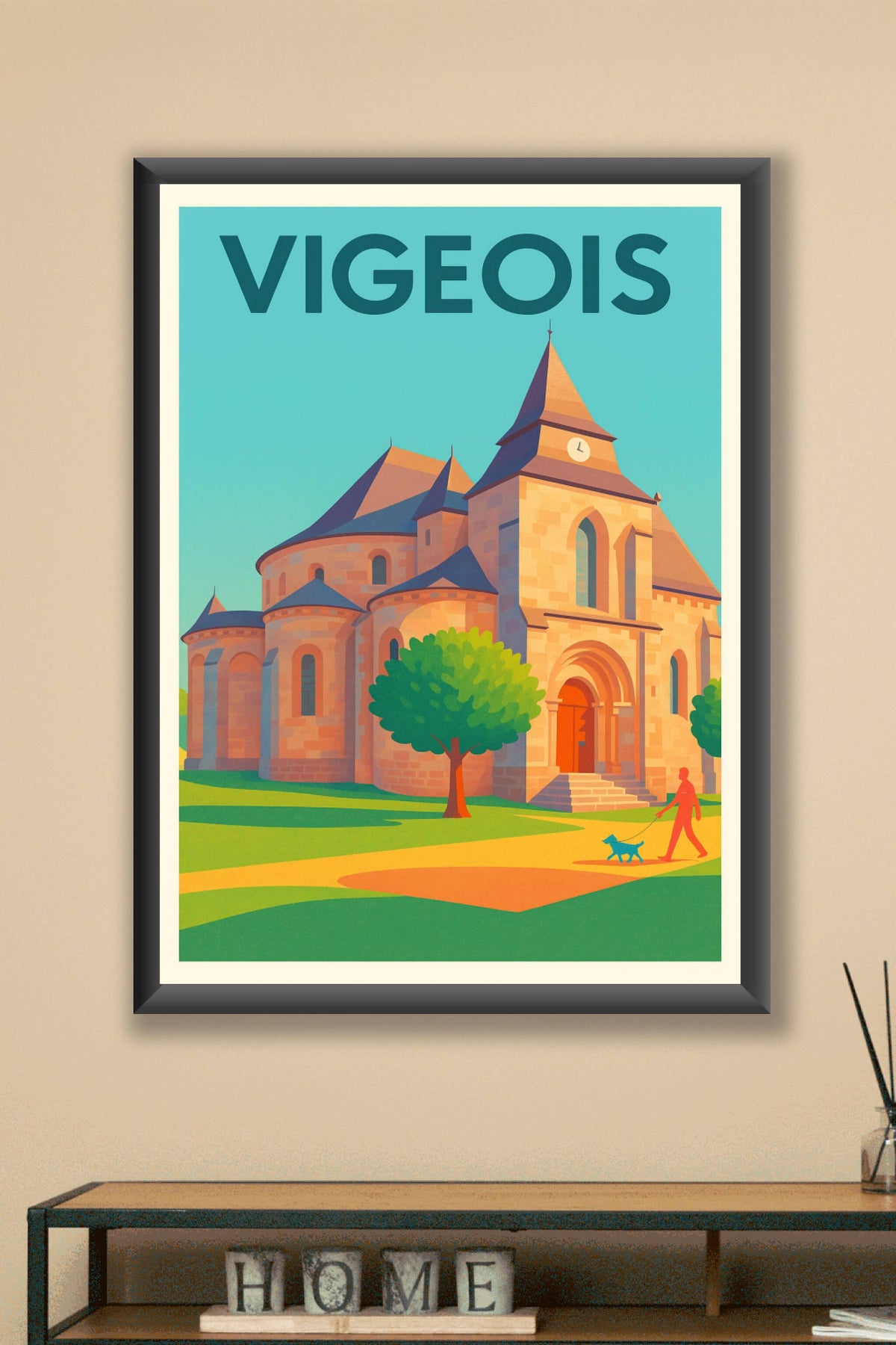 Affiche de Vigeois - Charme et sérénité d'un village authentique