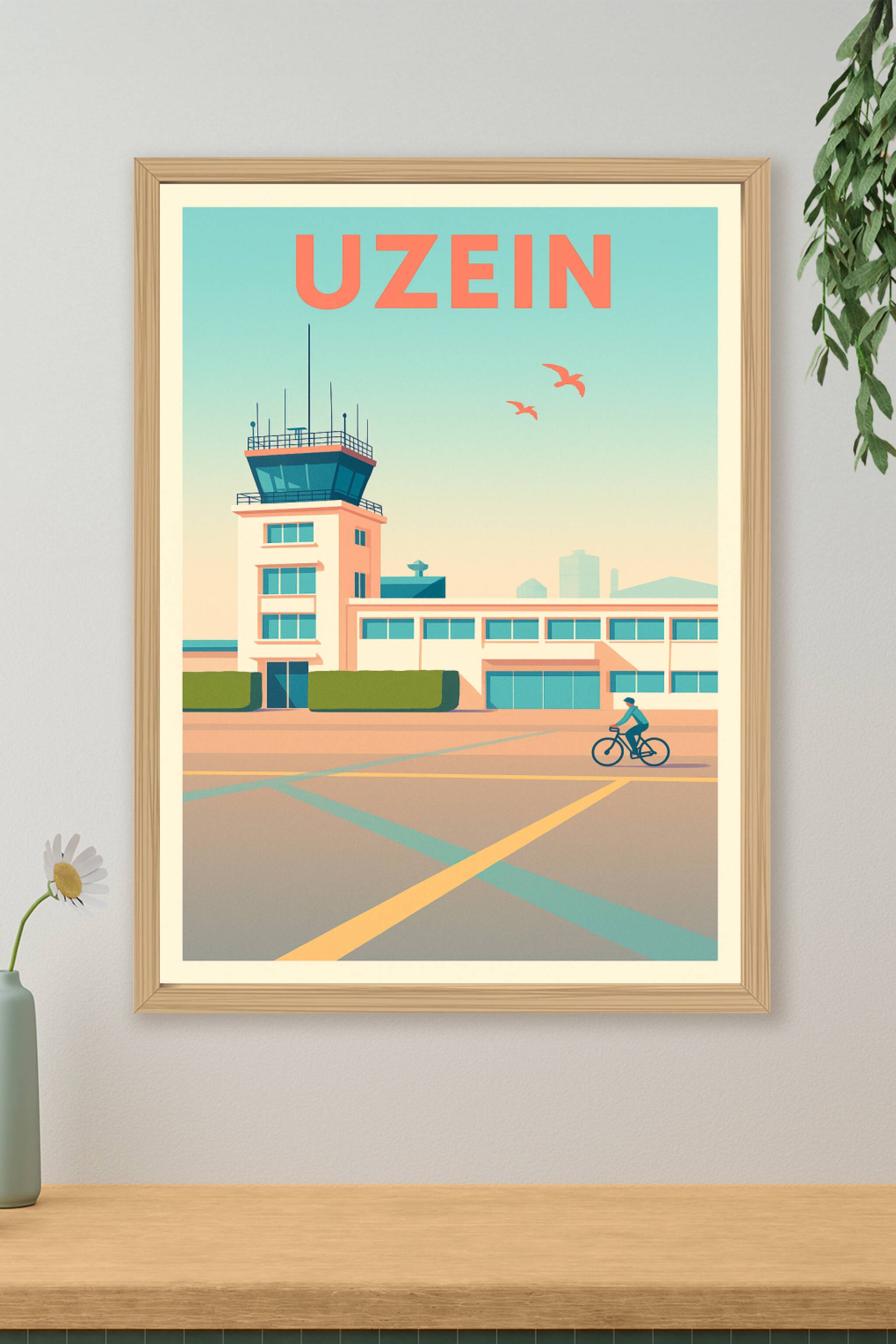 Affiche de Uzein - Escale paisible au cœur de l'aviation