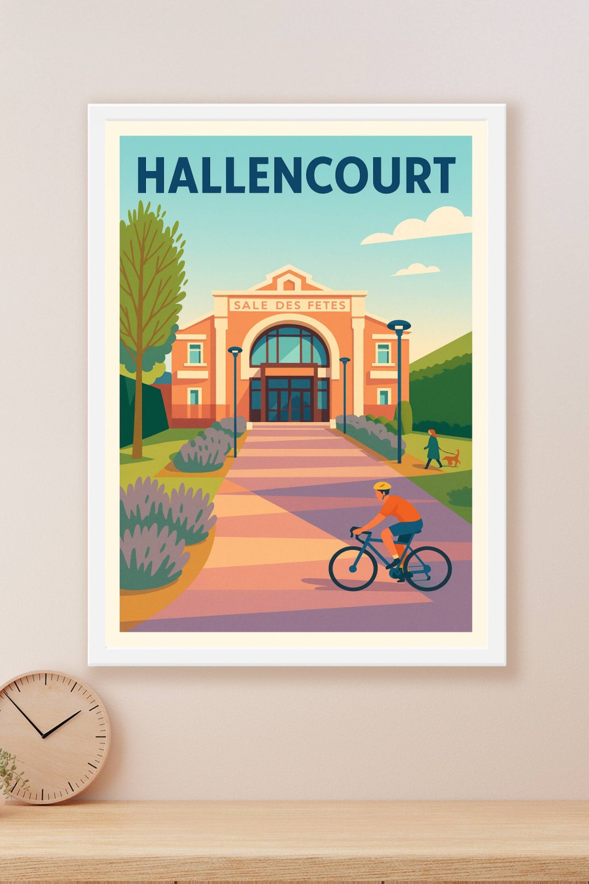 Affiche de Hallencourt - Charme et tranquillité au cœur de la salle des fêtes