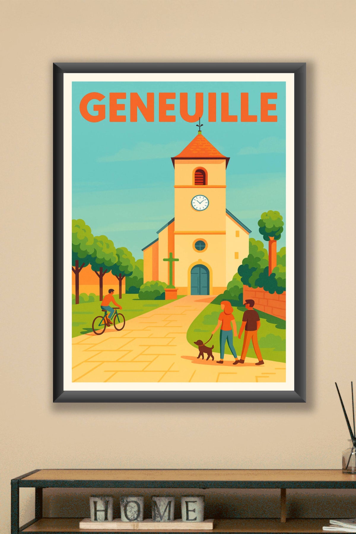 Affiche de Geneuille - Charme et sérénité au cœur du village