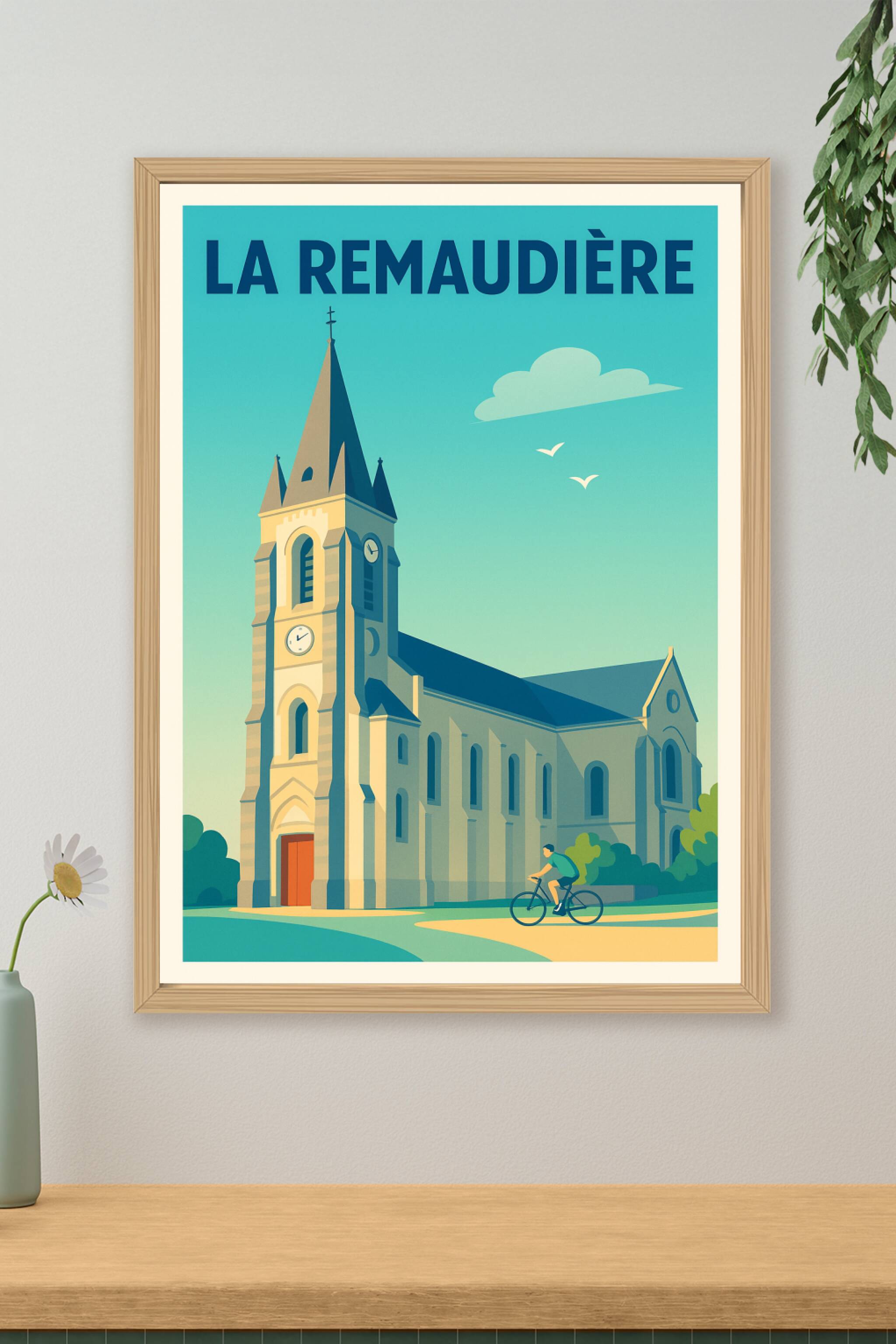Affiche de La Remaudière - Charme et sérénité au cœur du village