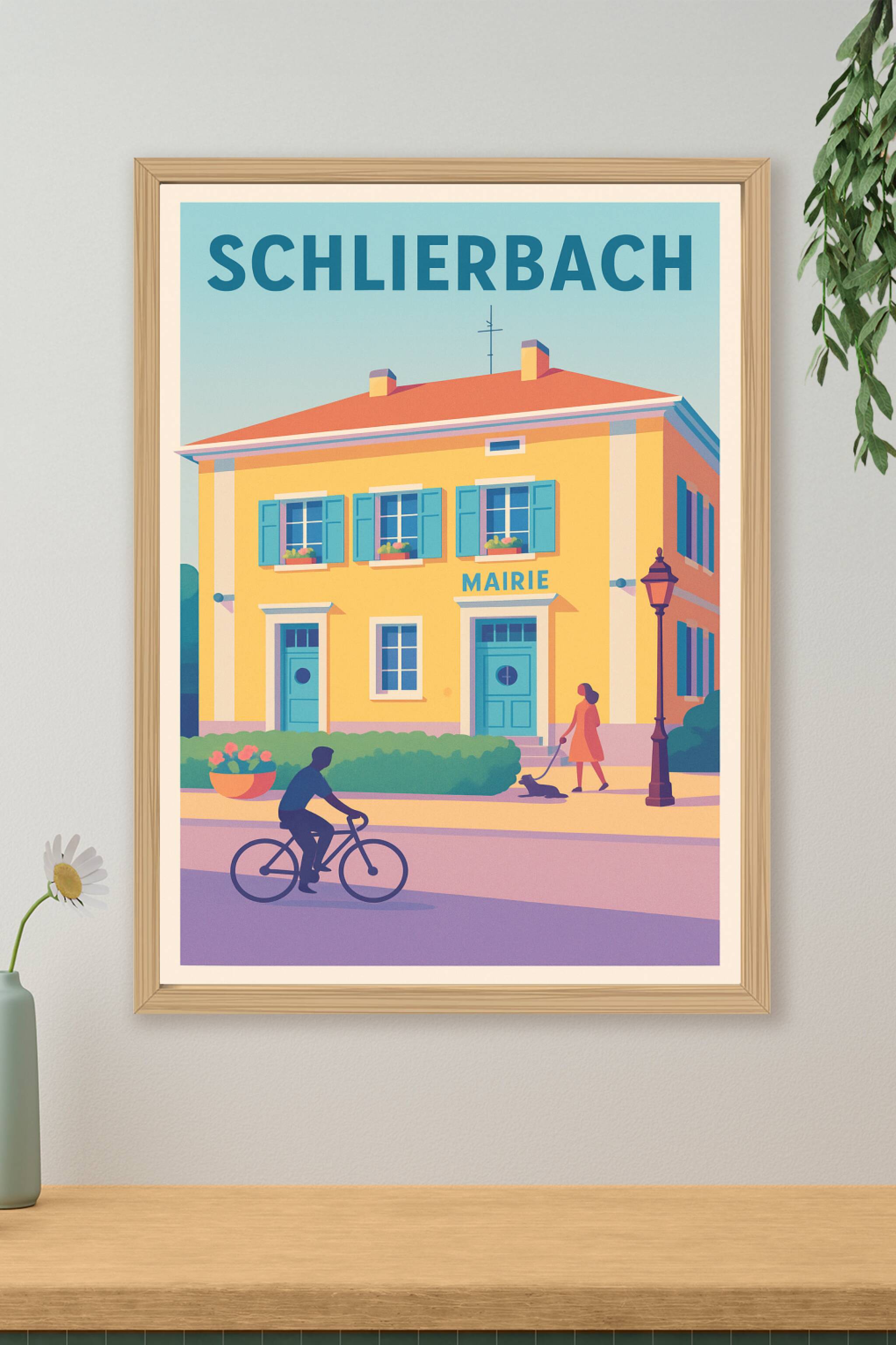 Affiche de Schlierbach - Charme et sérénité au cœur du village