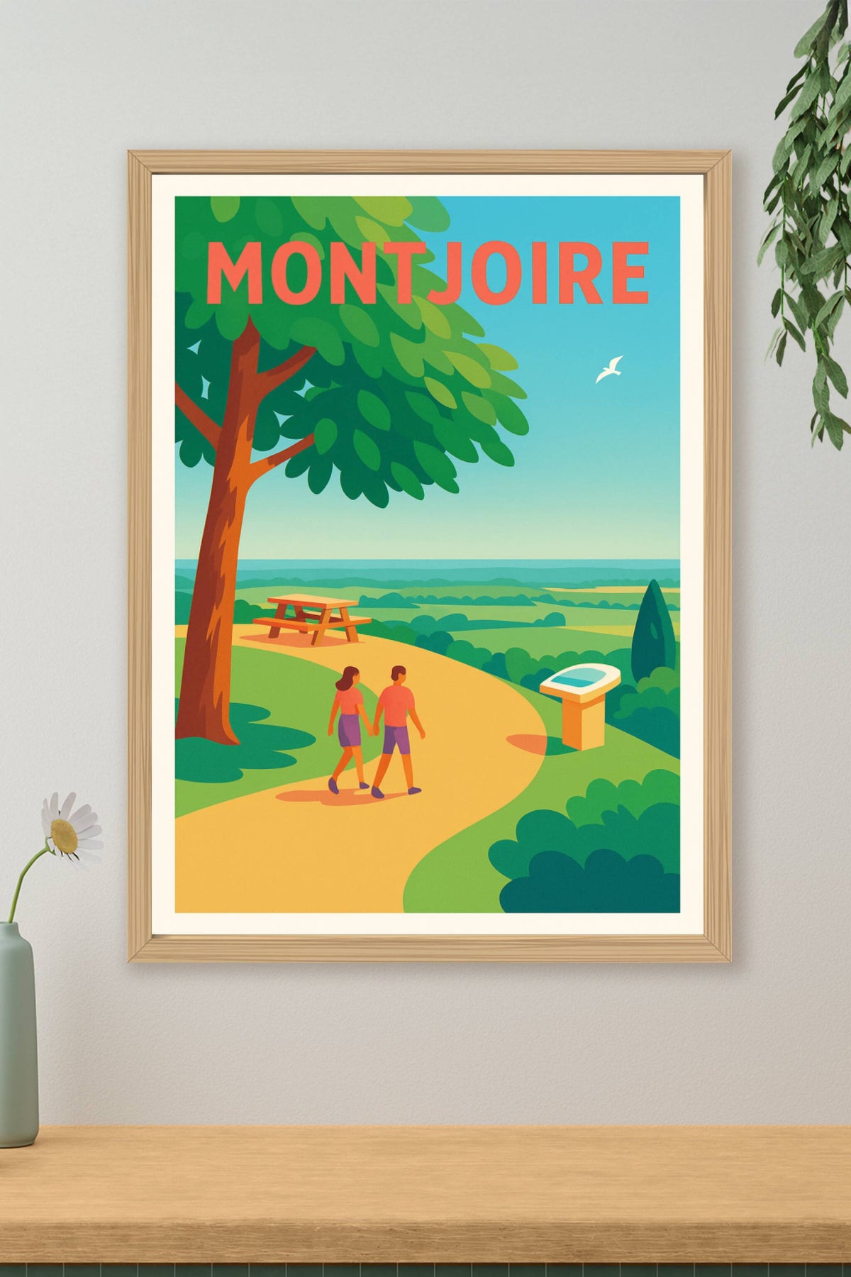 Affiche de Montjoire - Promenade bucolique au cœur de la nature