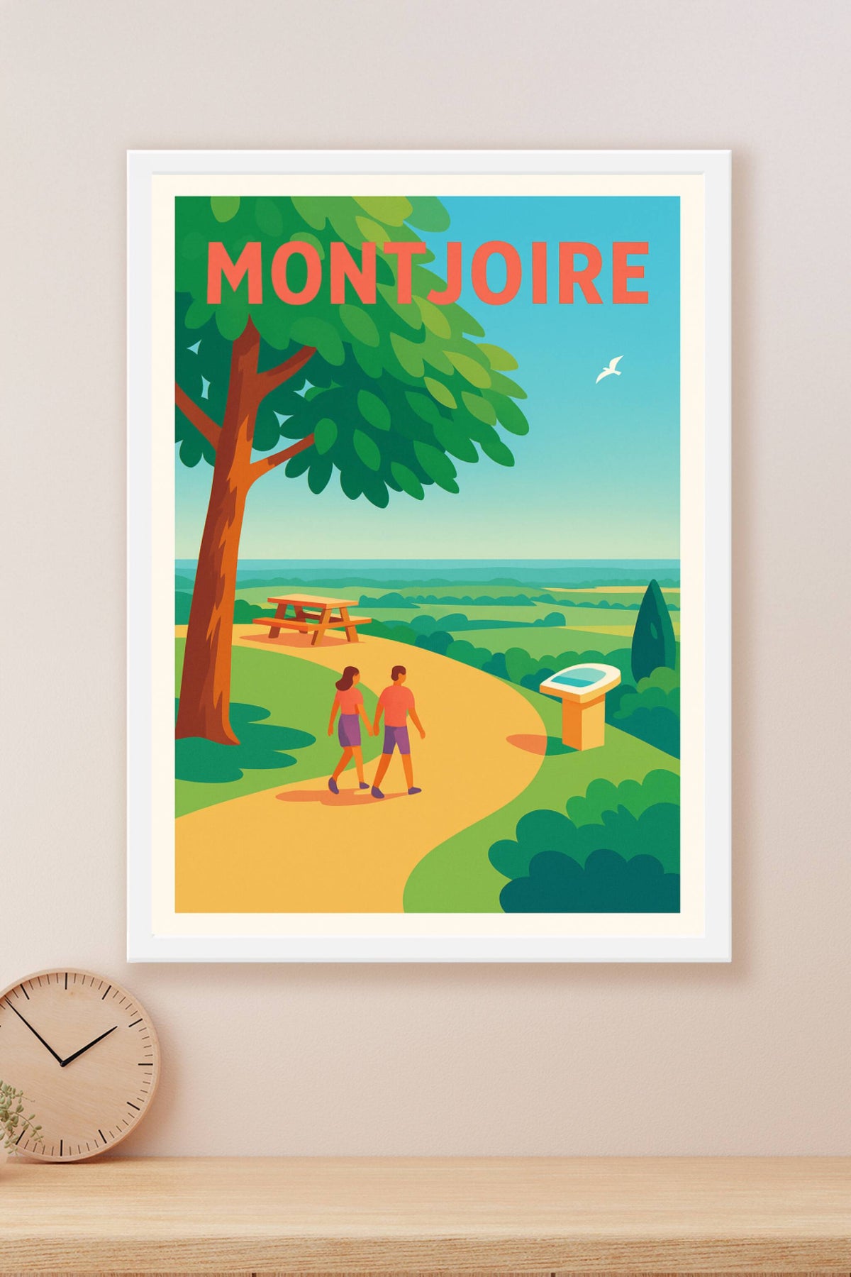 Affiche de Montjoire - Promenade bucolique au cœur de la nature