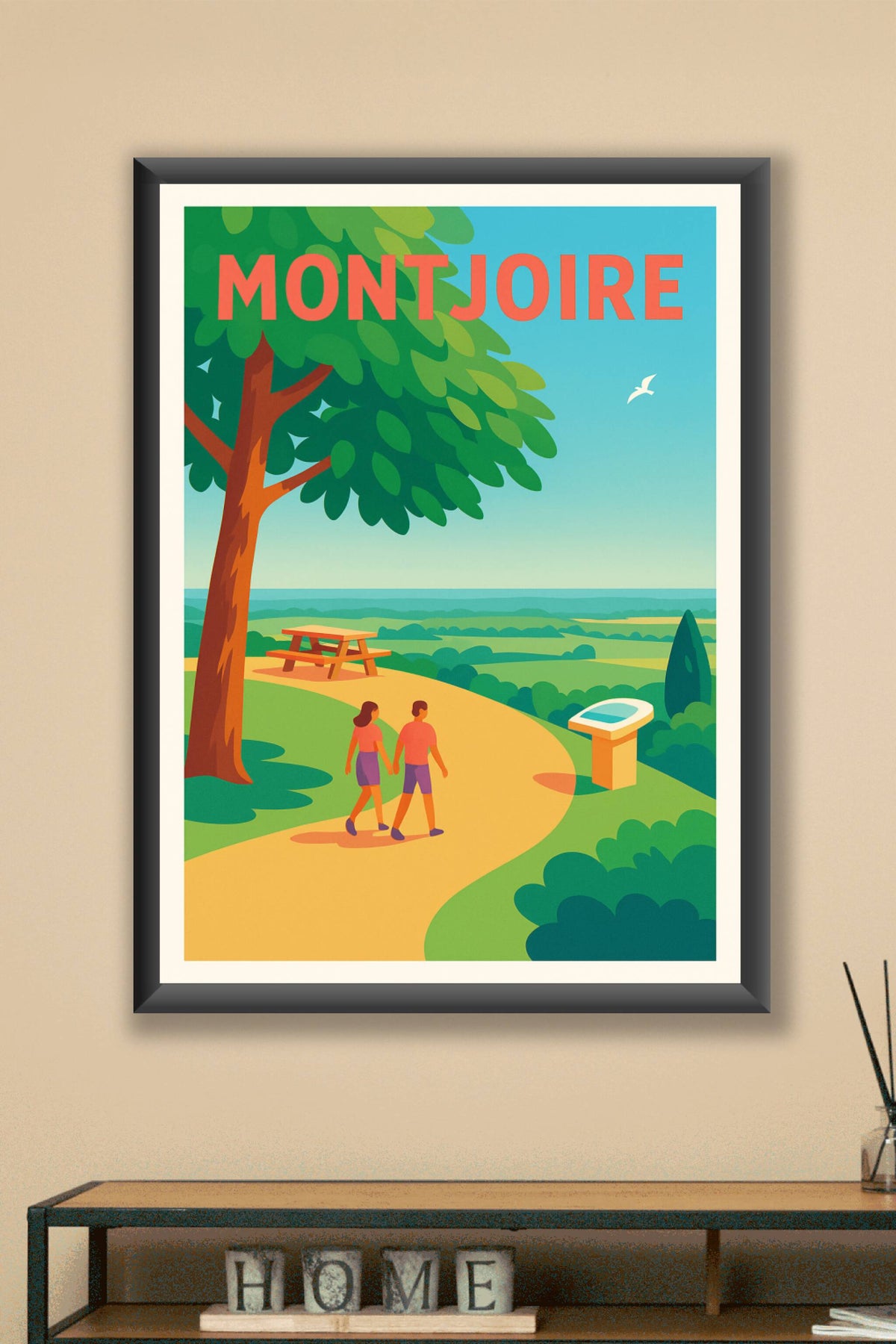 Affiche de Montjoire - Promenade bucolique au cœur de la nature