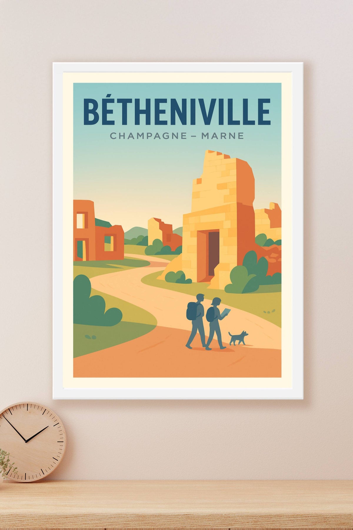 Affiche de Bétheniville - Découvrez l'authenticité champenoise