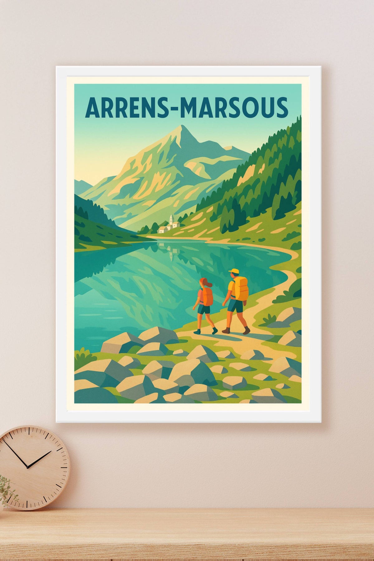 Affiche de Arrens-Marsous - Évasion et randonnée au cœur des Pyrénées