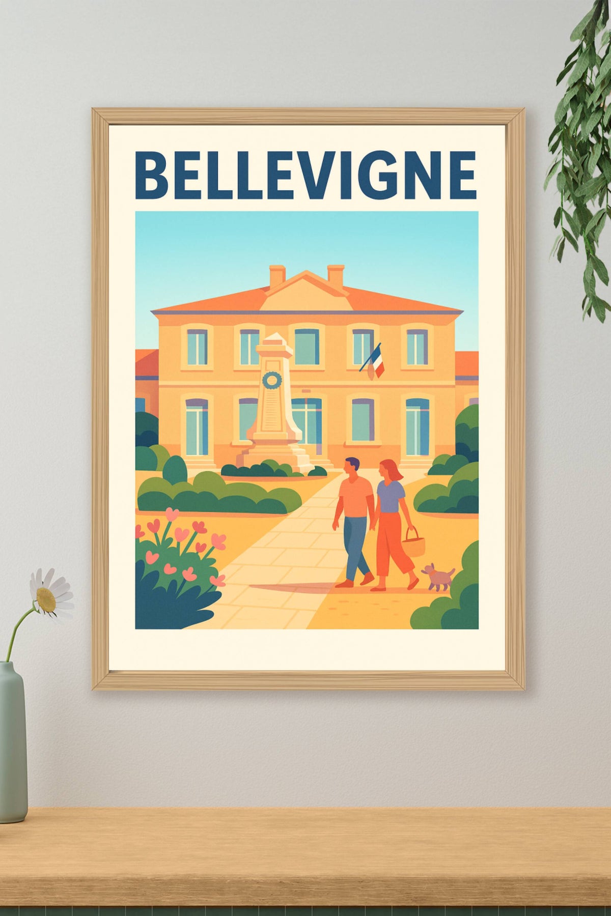 Affiche de Bellevigne - Charme et Sérénité au Cœur de la Ville