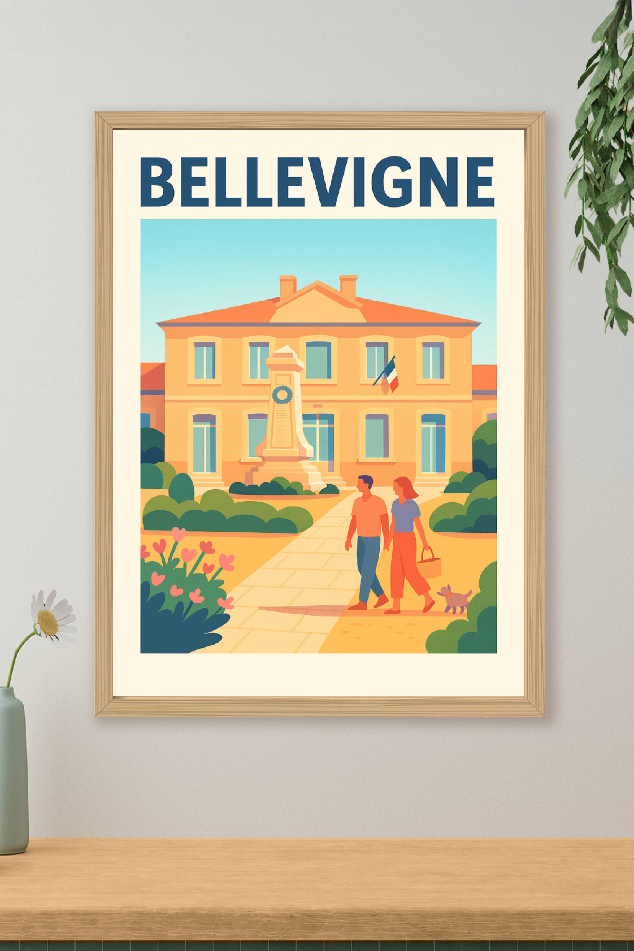 Affiche de Bellevigne - Charme et Sérénité au Cœur de la Ville