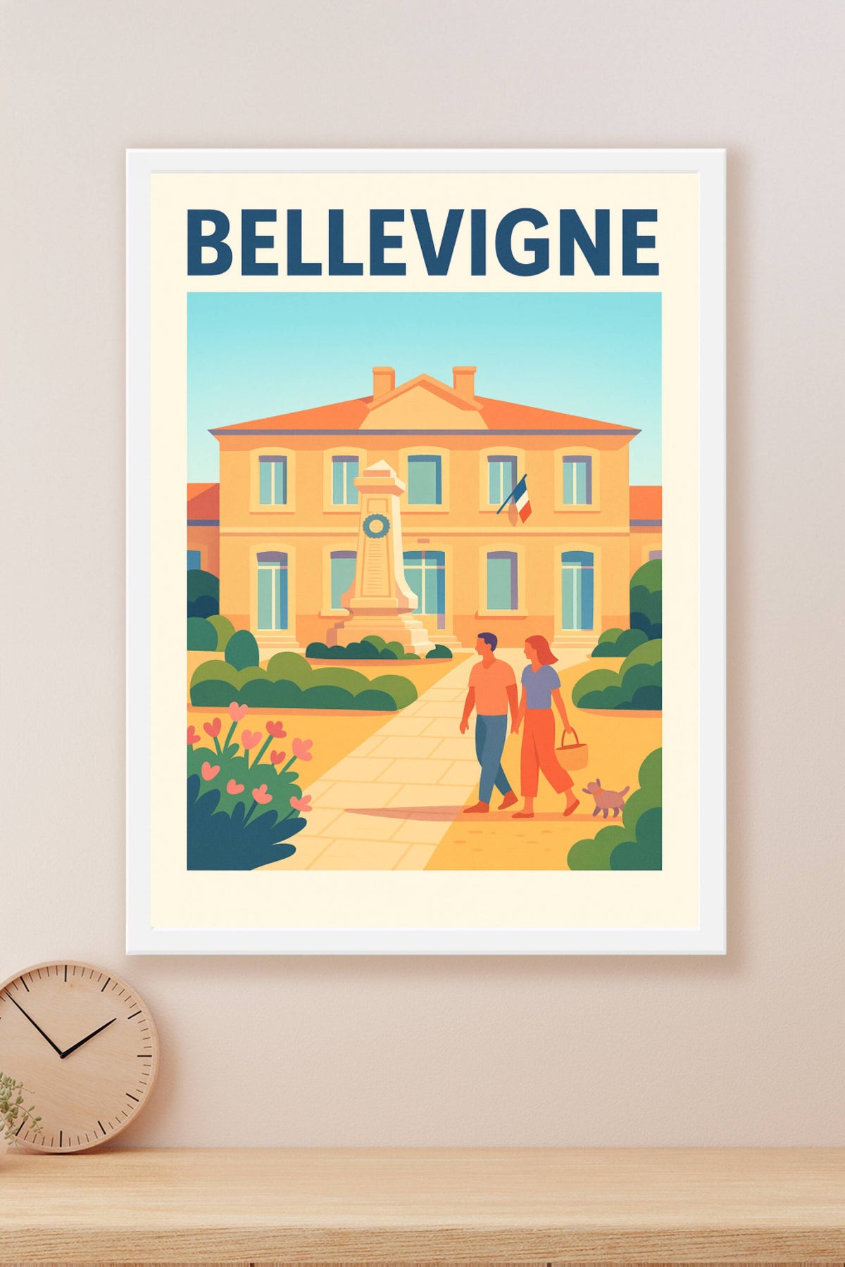 Affiche de Bellevigne - Charme et Sérénité au Cœur de la Ville