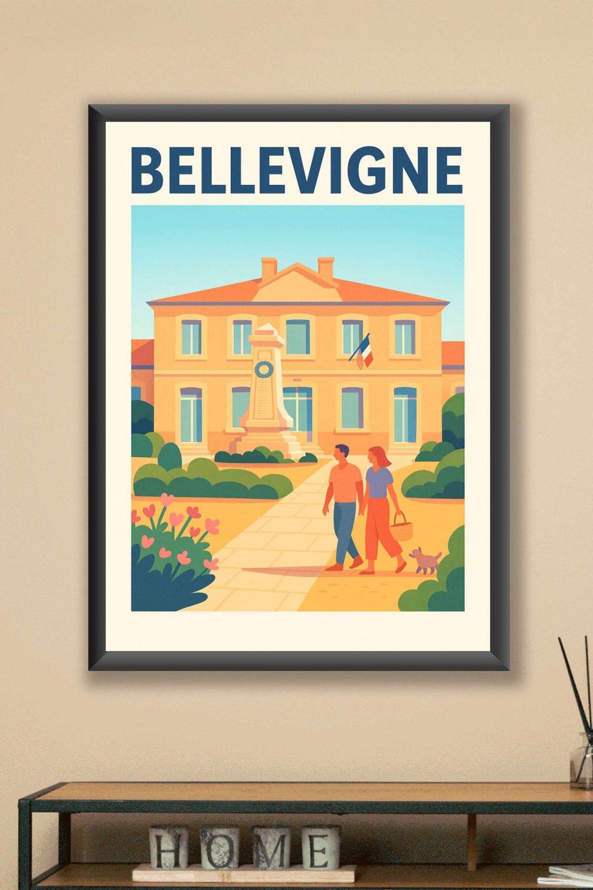 Affiche de Bellevigne - Charme et Sérénité au Cœur de la Ville