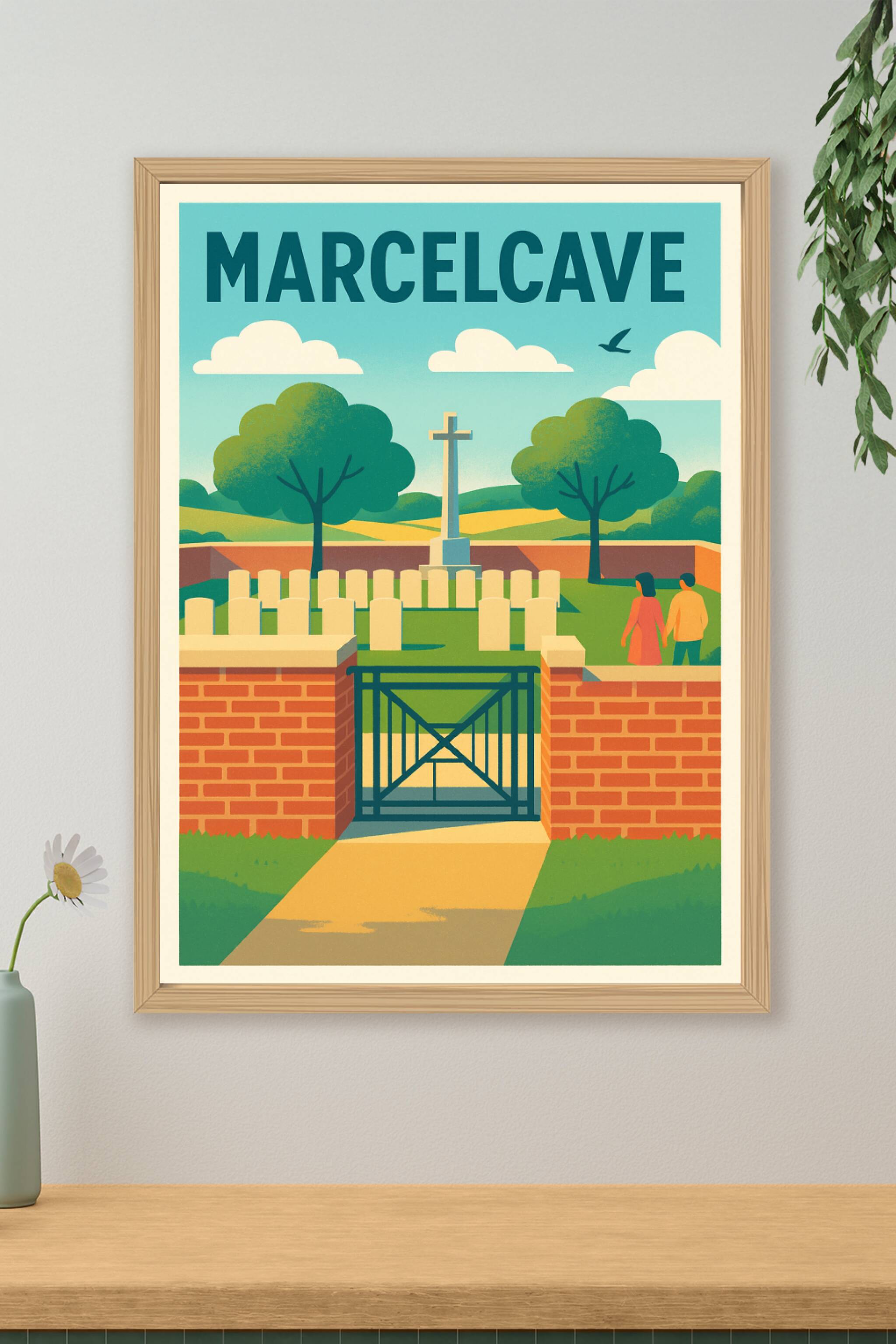 Affiche de Marcelcave - Un hommage paisible au souvenir