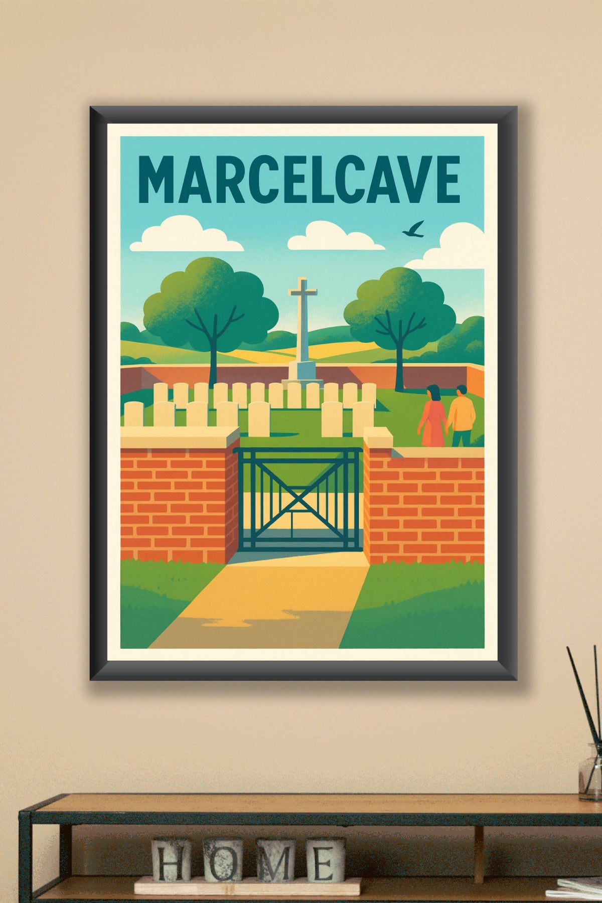 Affiche de Marcelcave - Un hommage paisible au souvenir