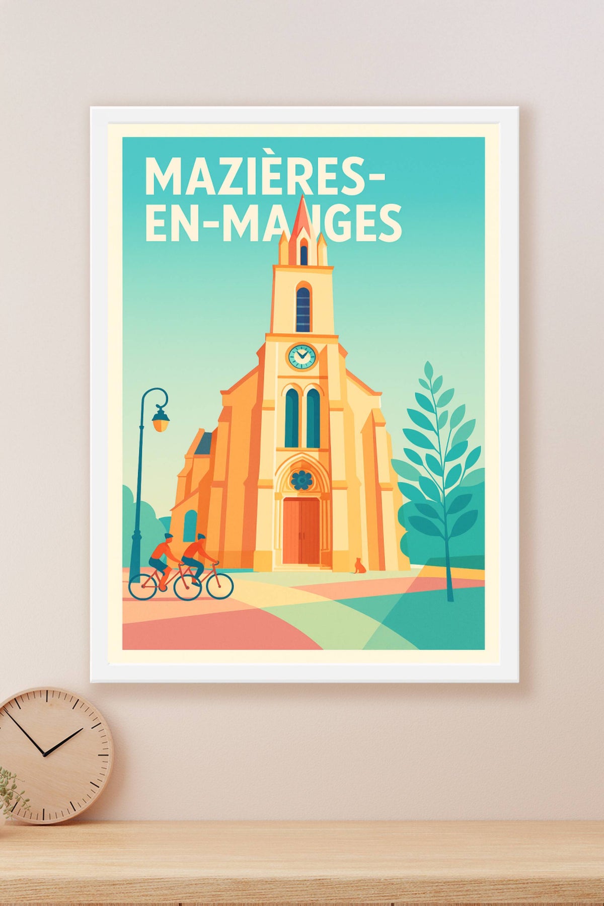 Affiche de Mazières-en-Mauges - Charme et Sérénité au Coeur du Bâtiment Historique
