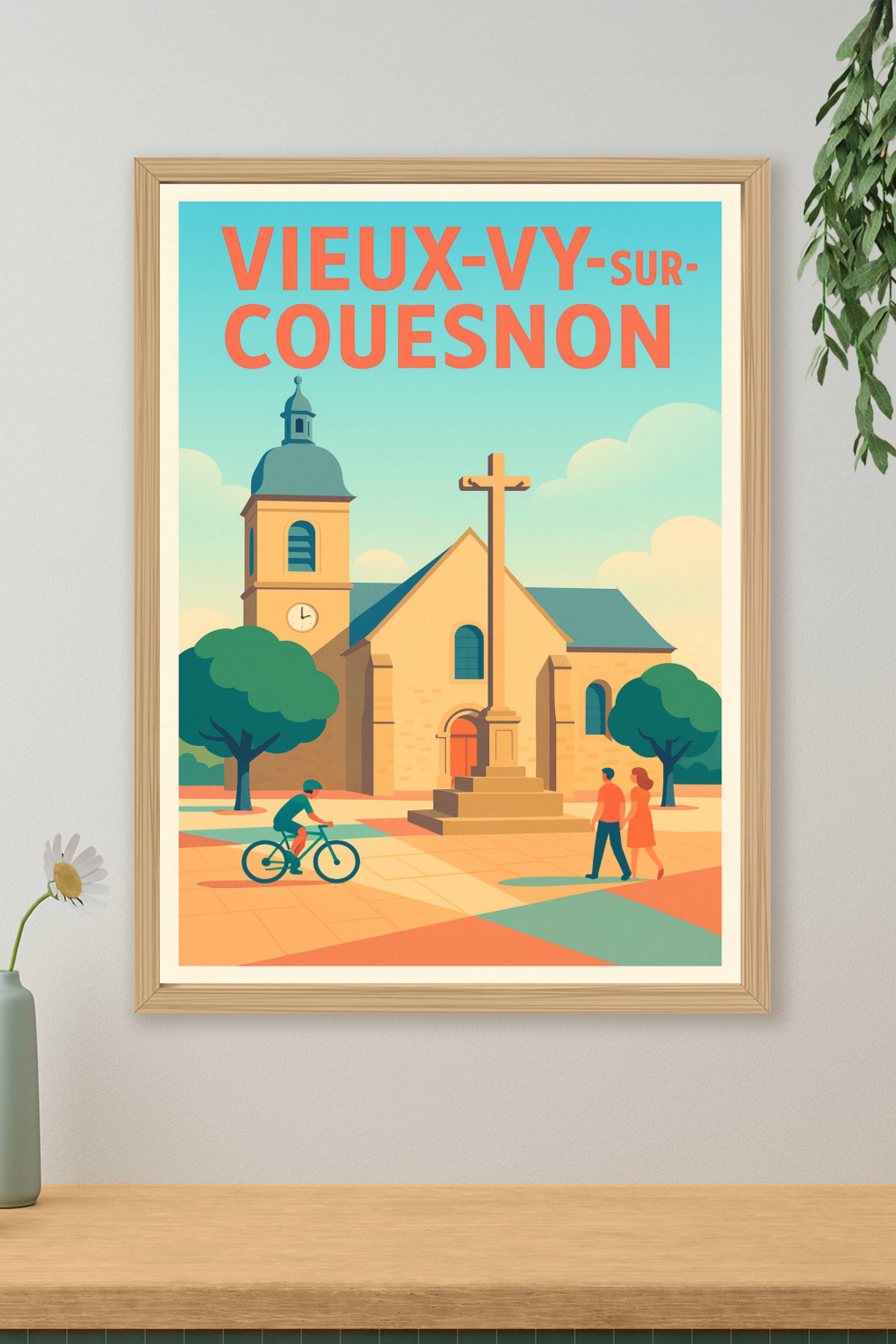 Affiche de Vieux-Vy-sur-Couesnon - Charme authentique et douceur de vivre
