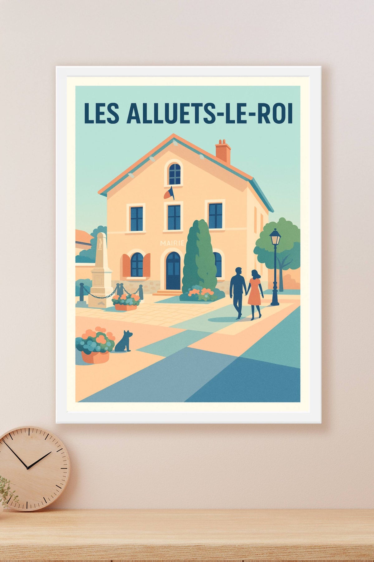 Affiche de Les Alluets-le-Roi - Charme et sérénité au cœur du village