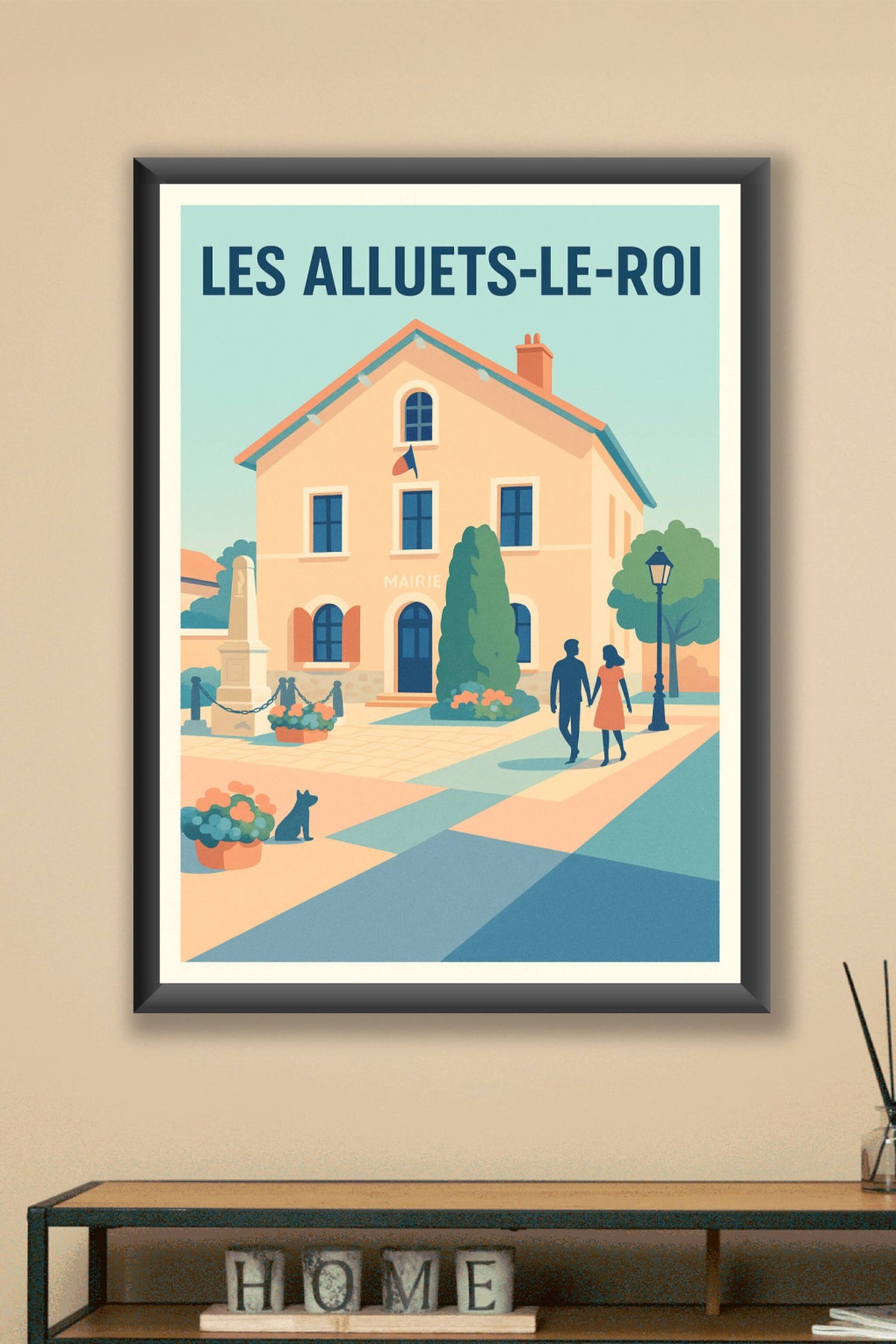 Affiche de Les Alluets-le-Roi - Charme et sérénité au cœur du village