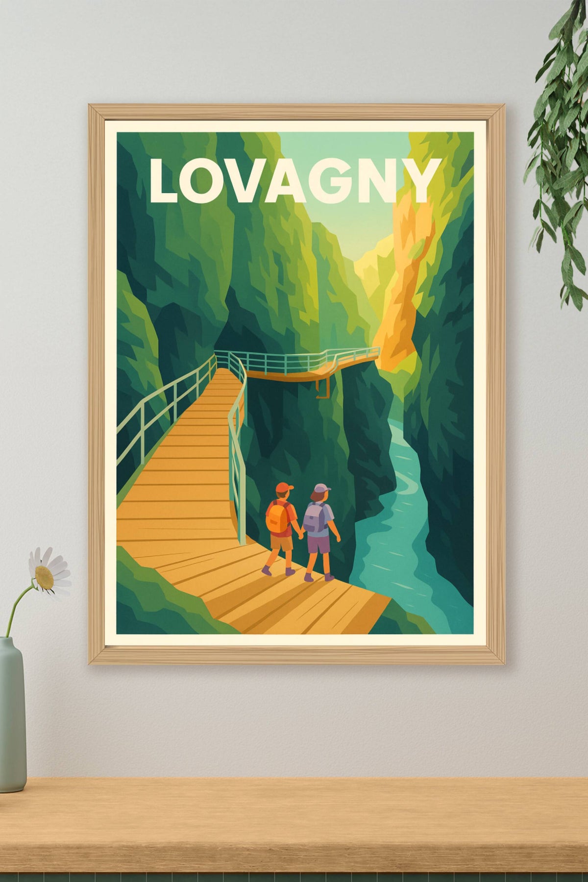 Affiche de Lovagny - Évasion et nature au cœur des gorges