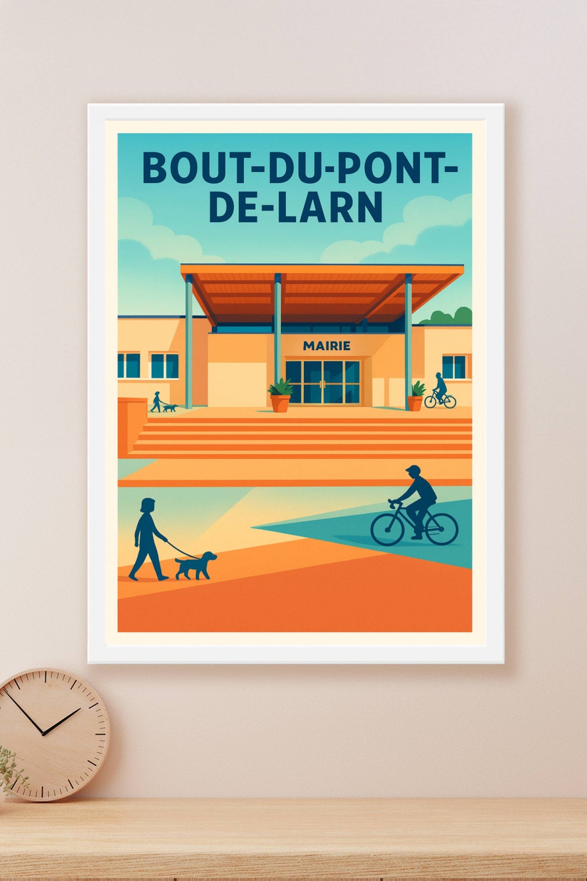Affiche de Bout-du-Pont-de-Larn - Un coin de vie paisible au cœur du Tarn