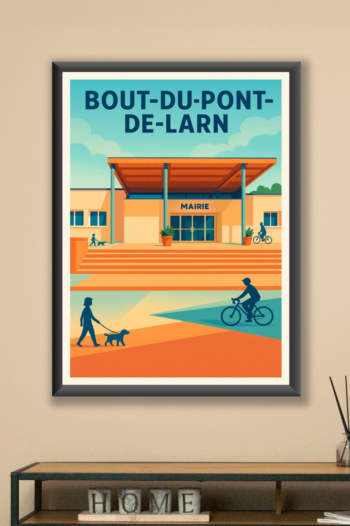 Affiche de Bout-du-Pont-de-Larn - Un coin de vie paisible au cœur du Tarn