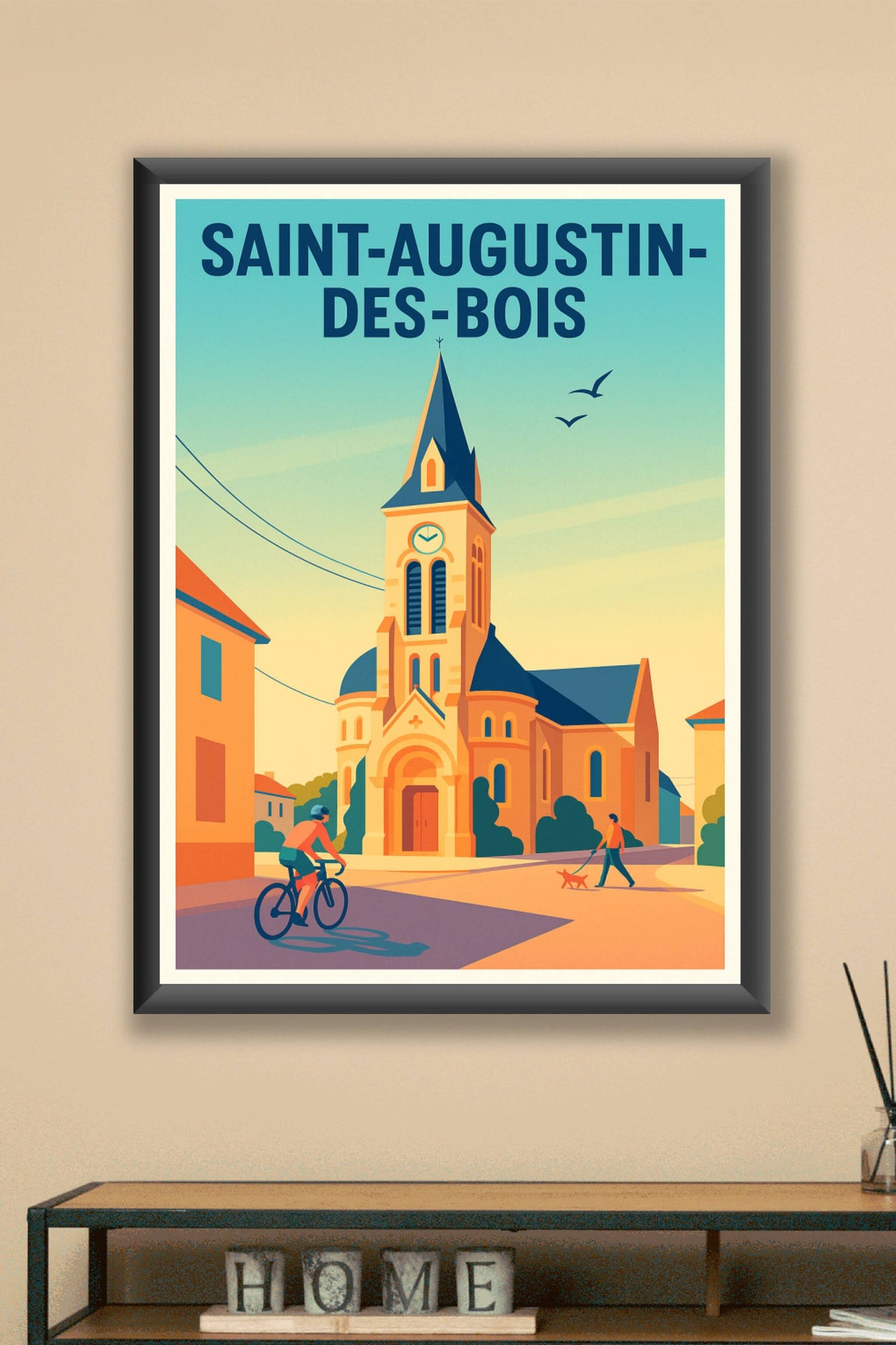 Affiche de Saint-Augustin-des-Bois - Charme et Sérénité au Cœur du Village