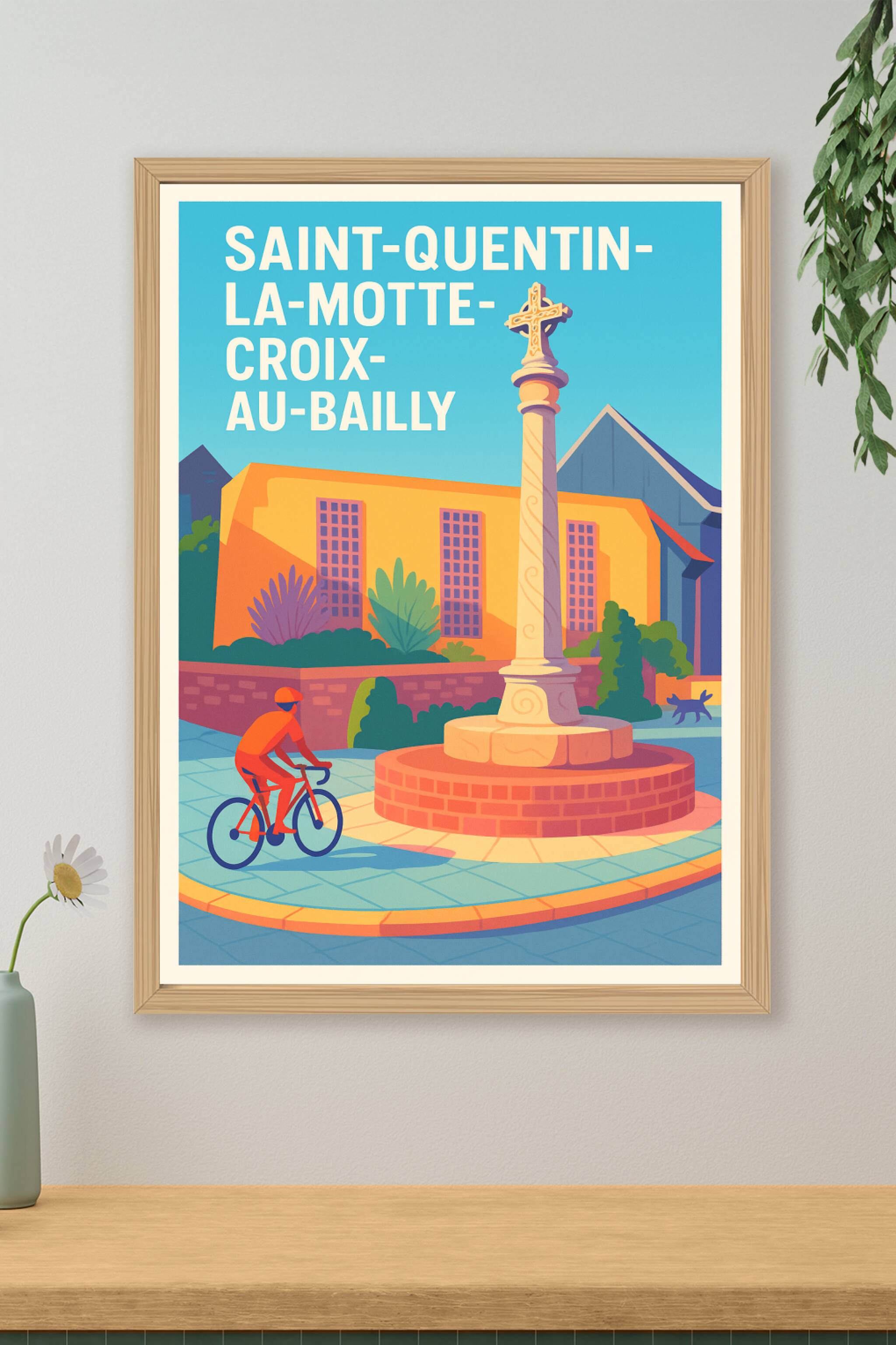 Affiche de Saint-Quentin-la-Motte-Croix-au-Bailly - Charme et sérénité en pleine nature