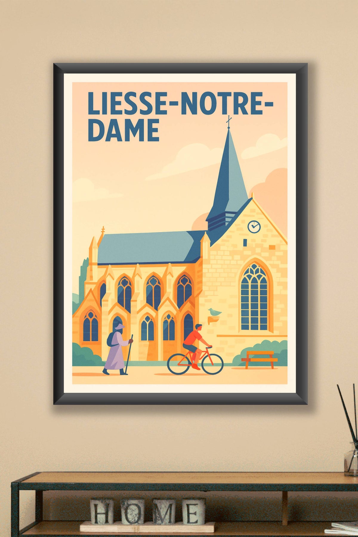 Affiche de Liesse-Notre-Dame - Charme et sérénité au cœur de l'histoire