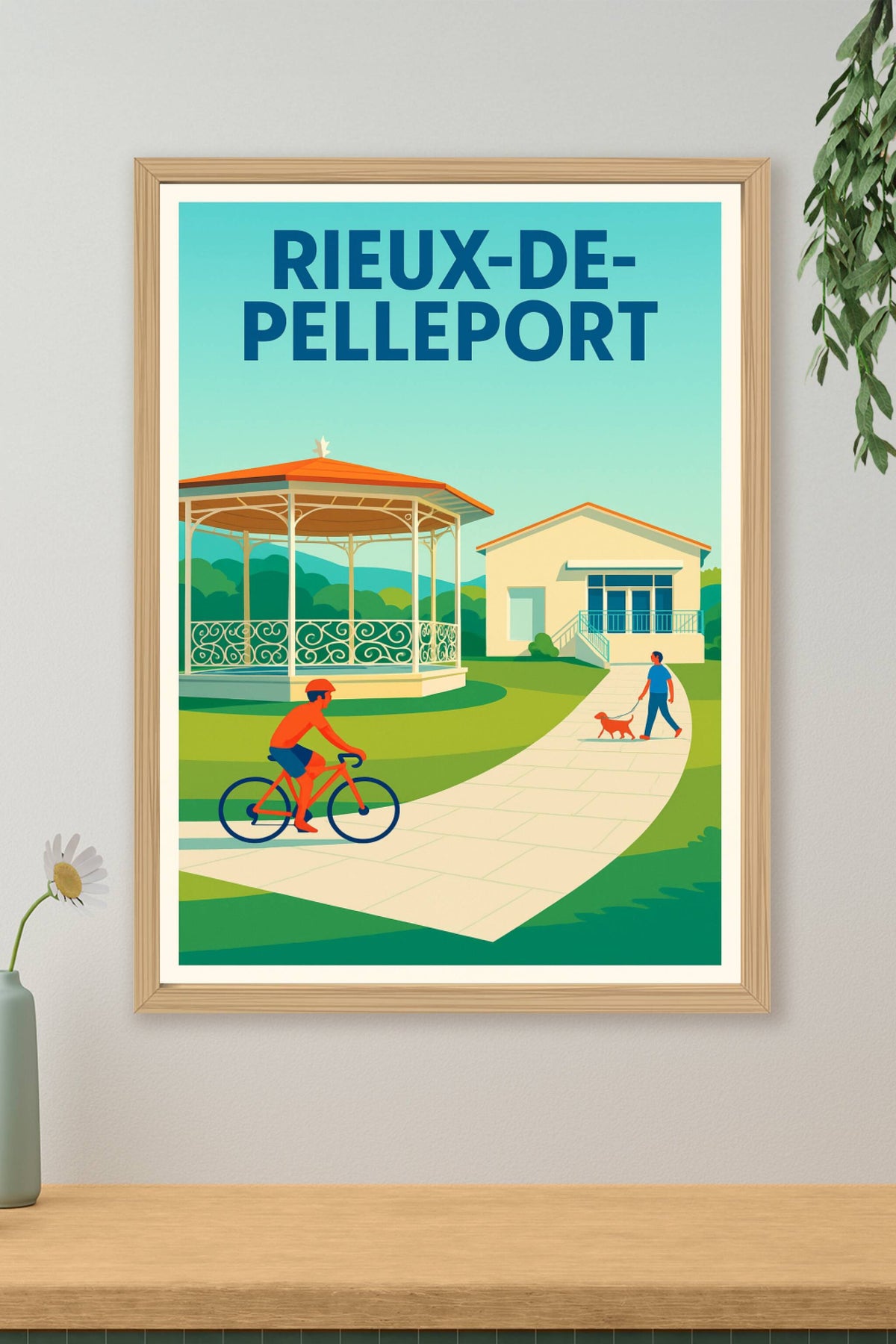 Affiche de Rieux-de-Pelleport - Harmonie douce d’une vie paisible