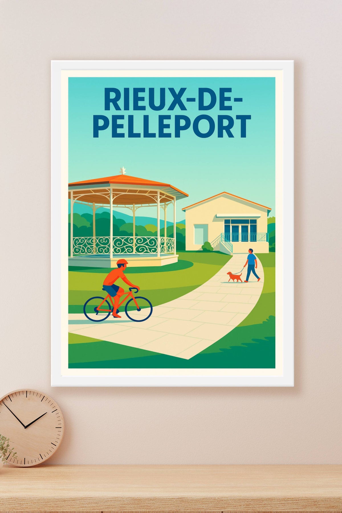 Affiche de Rieux-de-Pelleport - Harmonie douce d’une vie paisible
